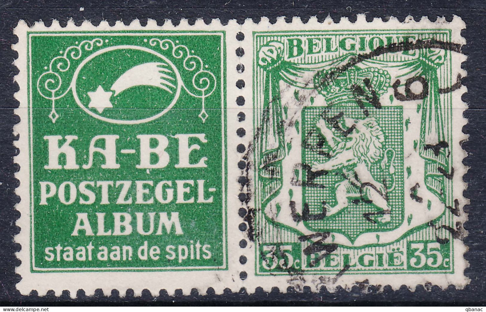 Belgium Advertising Publicity Mi#R28 Used Stamp - Usados