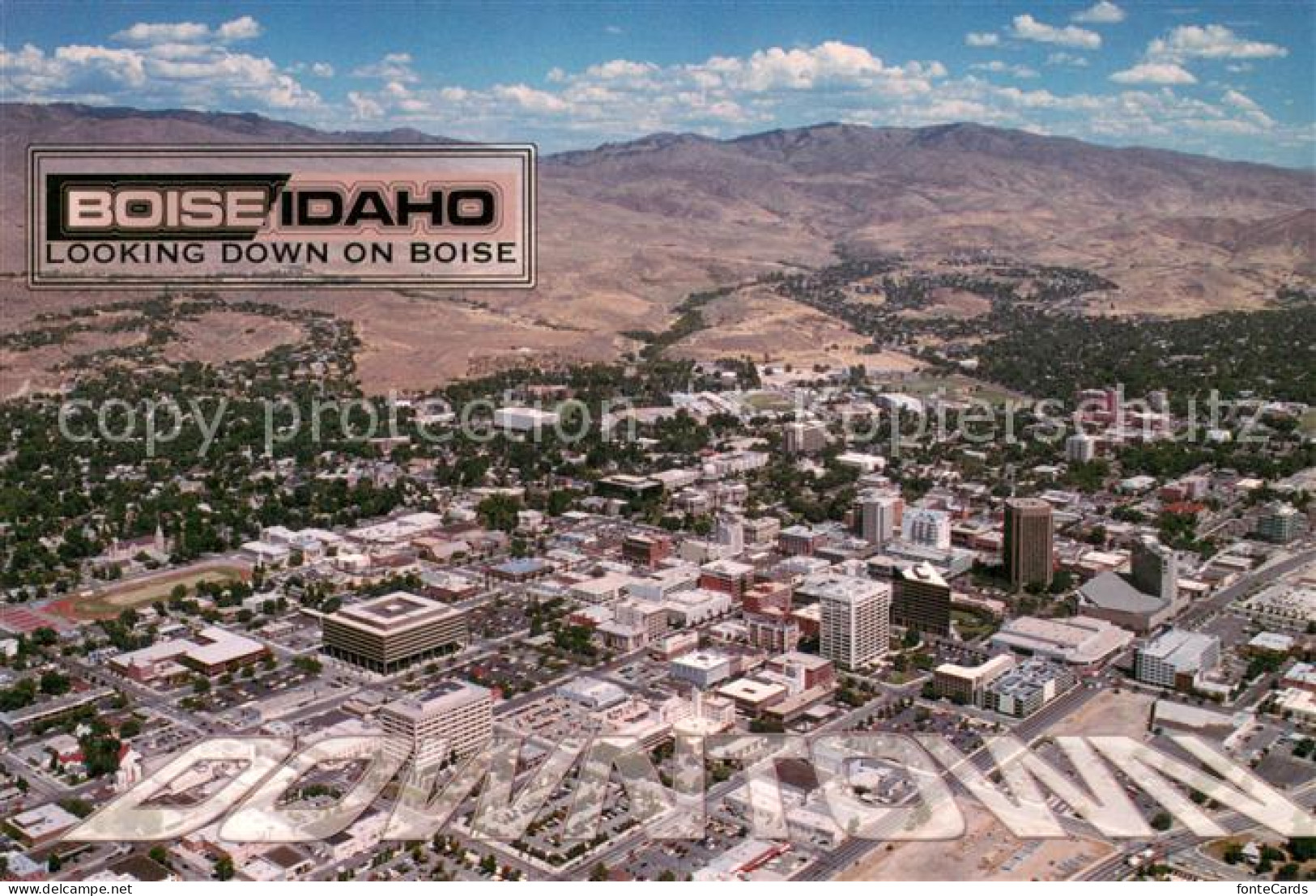 73745525 Boise_Idaho Fliegeraufnahme Panorama - Sonstige & Ohne Zuordnung