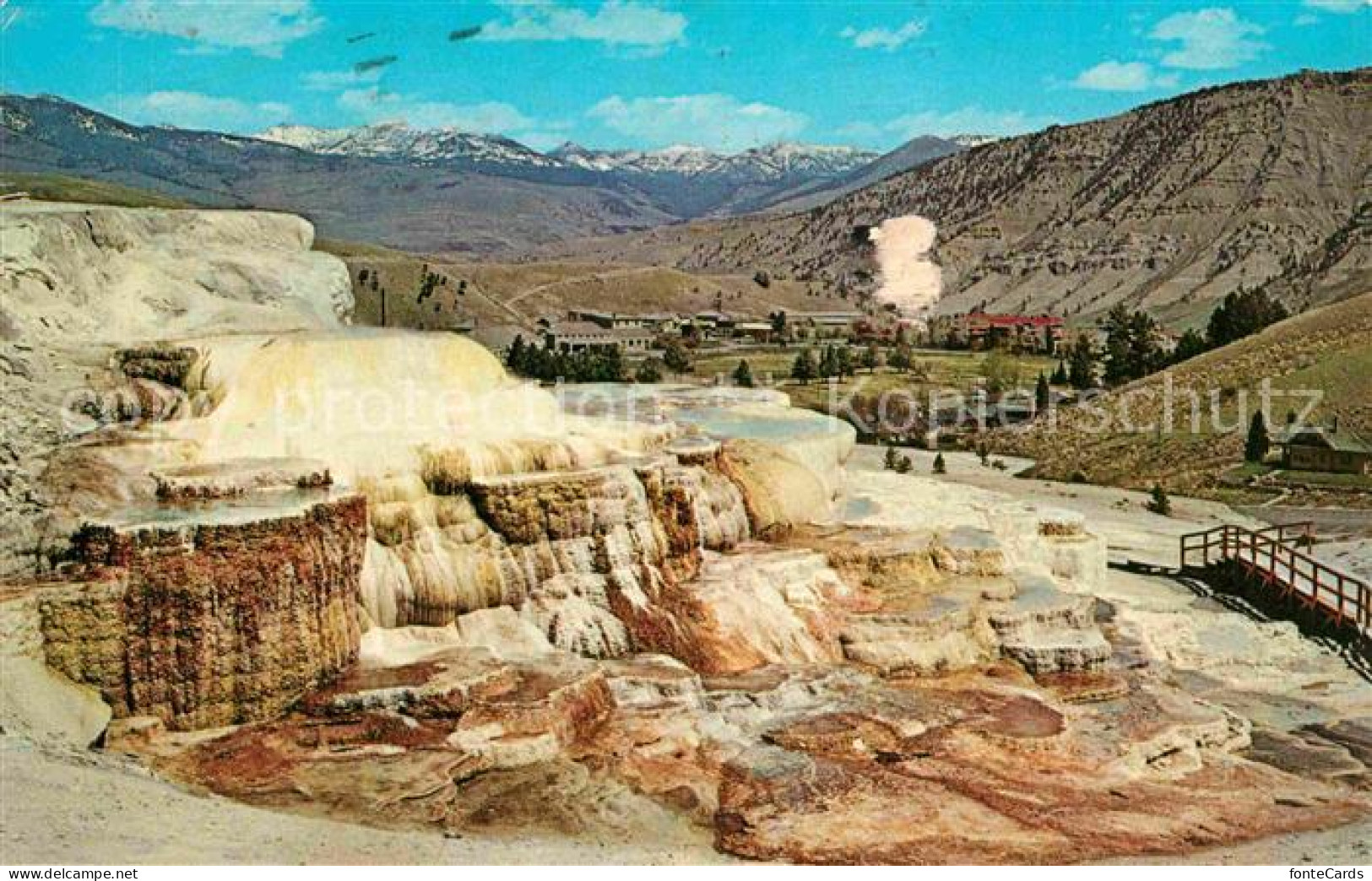 72781247 Yellowstone_National_Park Mammoth Hot Springs And Terraces - Altri & Non Classificati