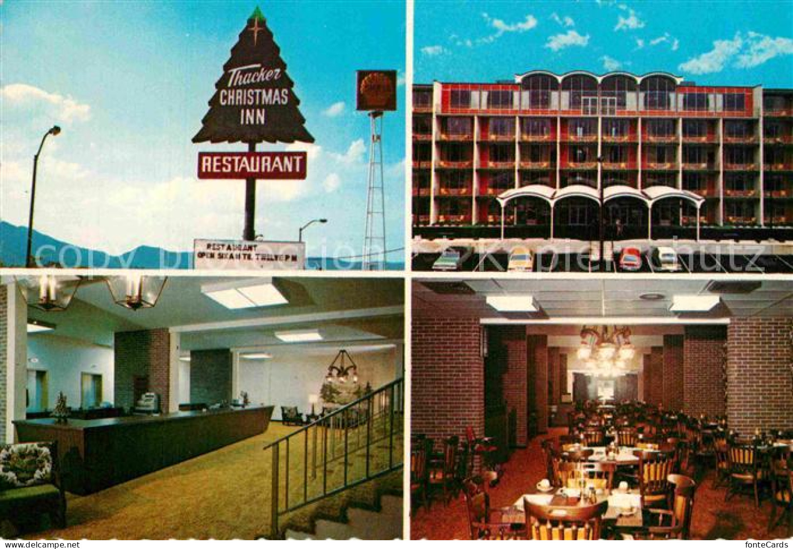 72780387 Caryville_Tennessee Thacker Christmas Inn Hotel Restaurant - Autres & Non Classés
