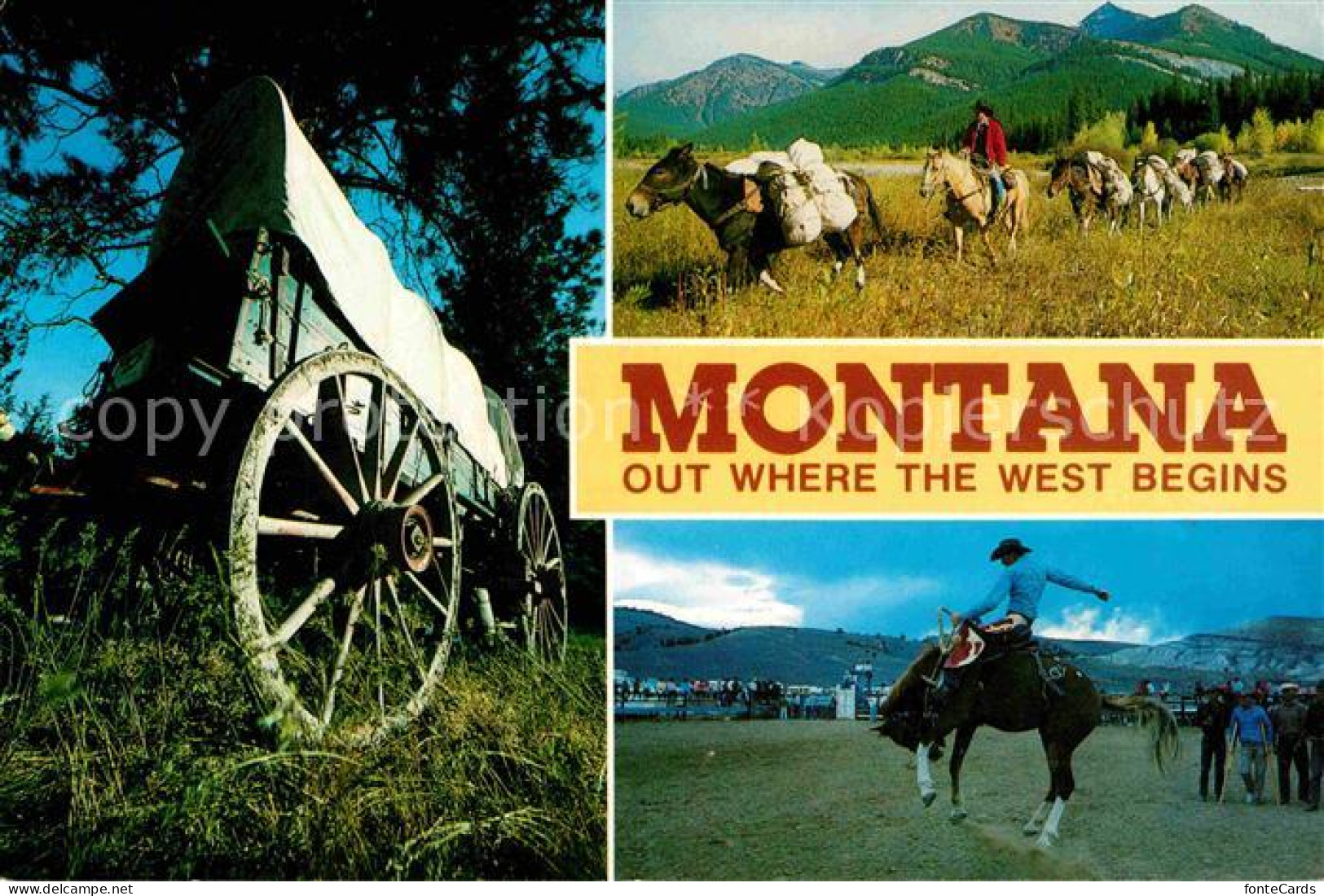72770125 Montana_Mines Westerncowboys  - Sonstige & Ohne Zuordnung