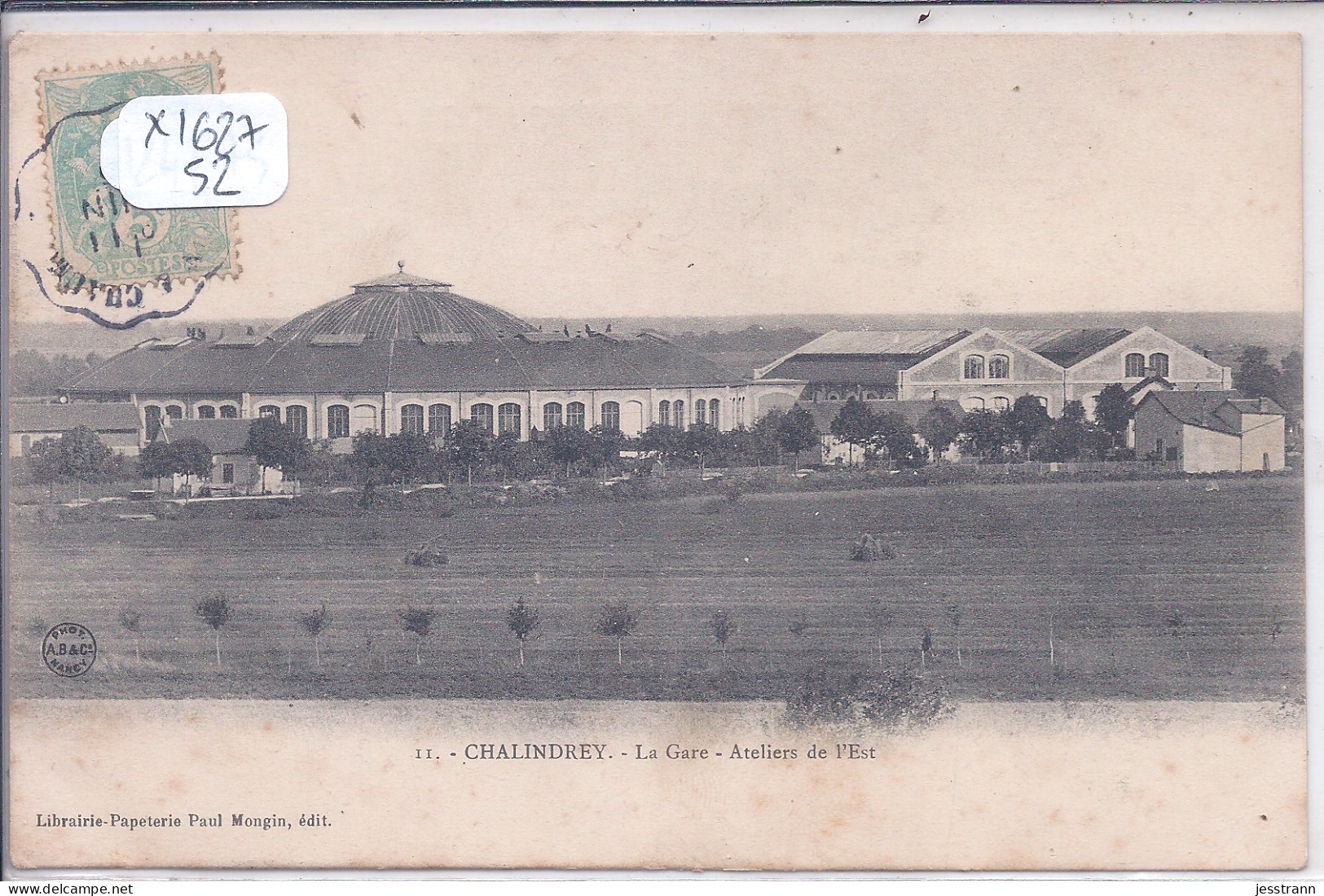 CHALINDREY- LA GARE- ATELIERS DE L EST - Chalindrey