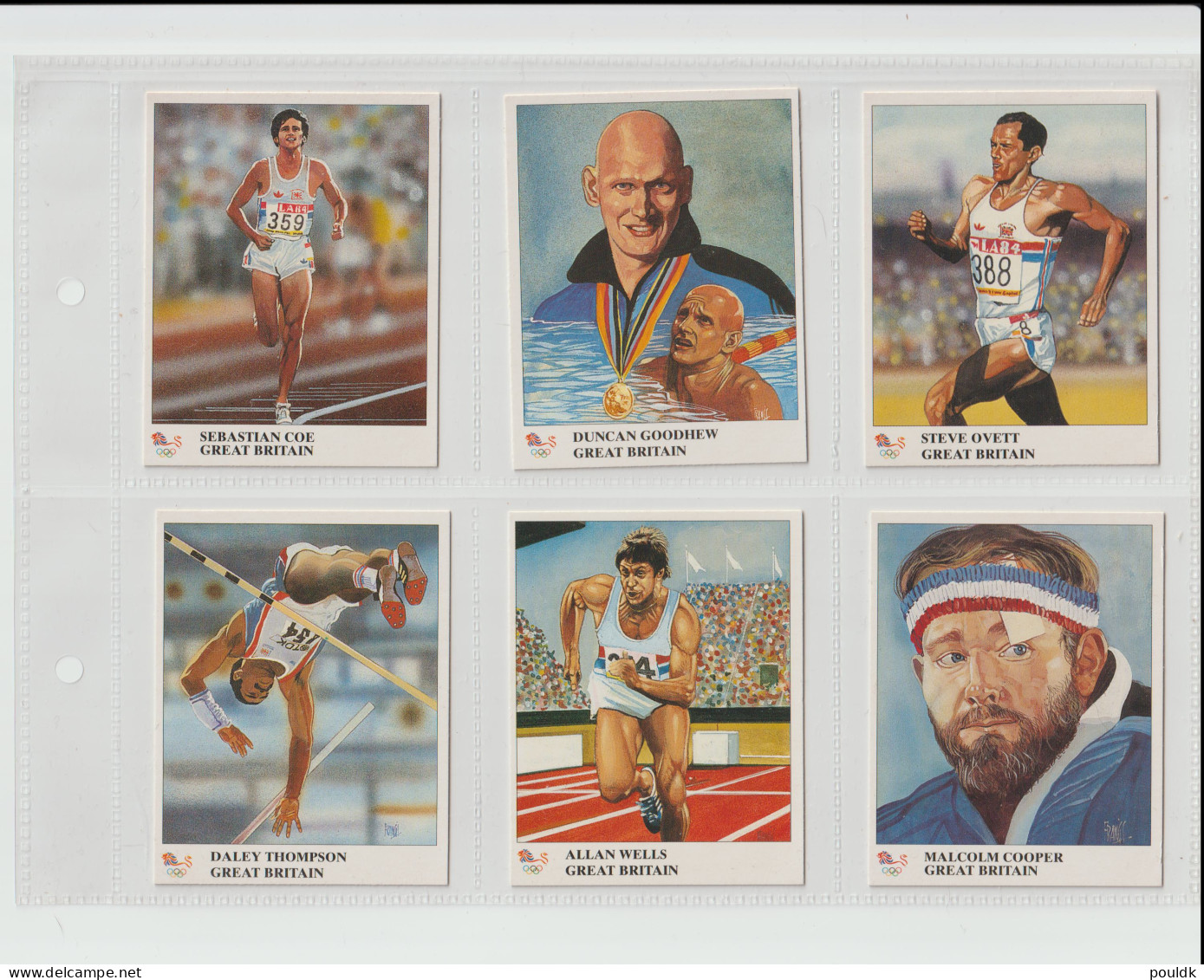 Olympic Champions - 1996 Trading Cards By Imperial Publishing - Part Set Of 41. Postal Weight Approx 0,17 Kg. - Altri & Non Classificati