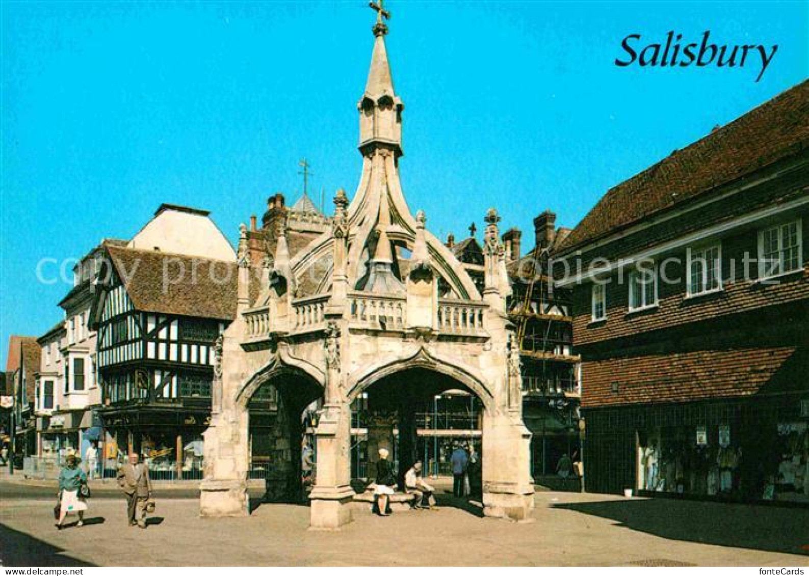 72749513 Salisbury Wiltshire The Poultry Cross Salisbury - Sonstige & Ohne Zuordnung
