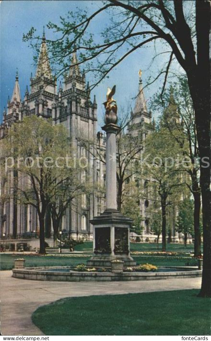 71969252 Salt_Lake_City Seagull Monument Mormon Temple - Autres & Non Classés