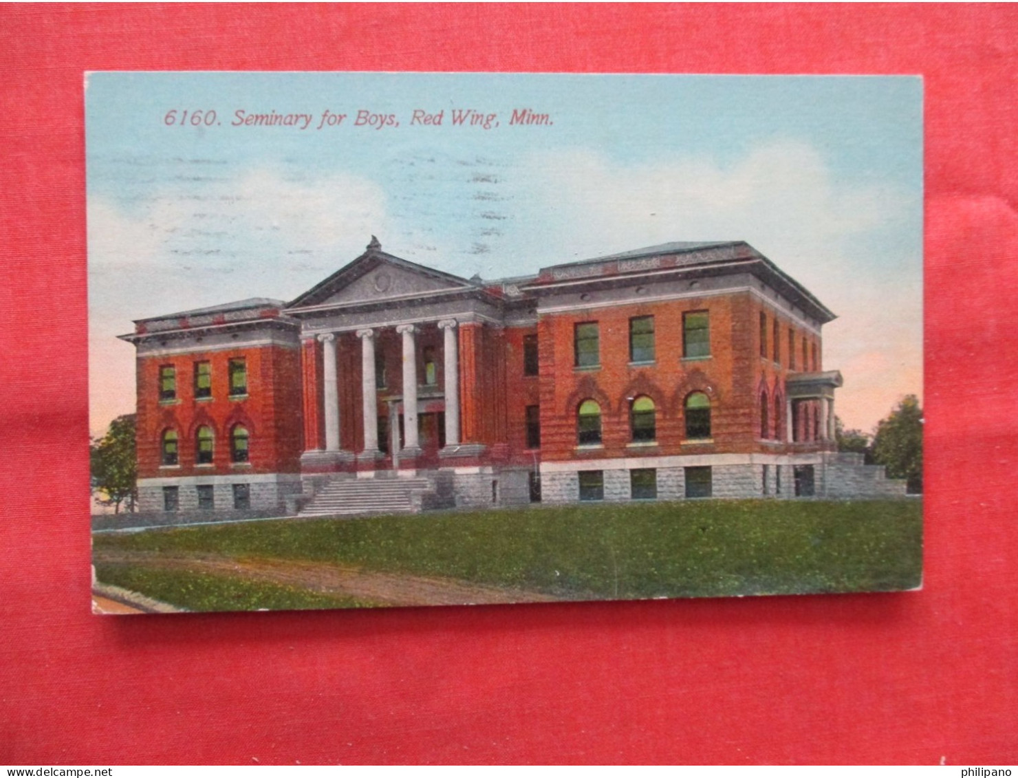 Seminary For Boys. Red Wing.   Minnesota >    Ref 6306 - Other & Unclassified