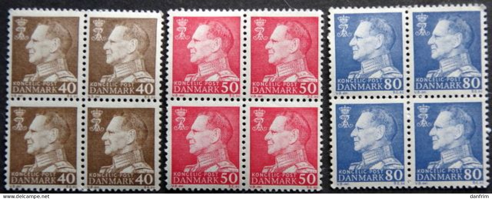 Denmark 1965    MiNr.428-30x MNH ( **)   ( Lot Ks 1599) - Unused Stamps