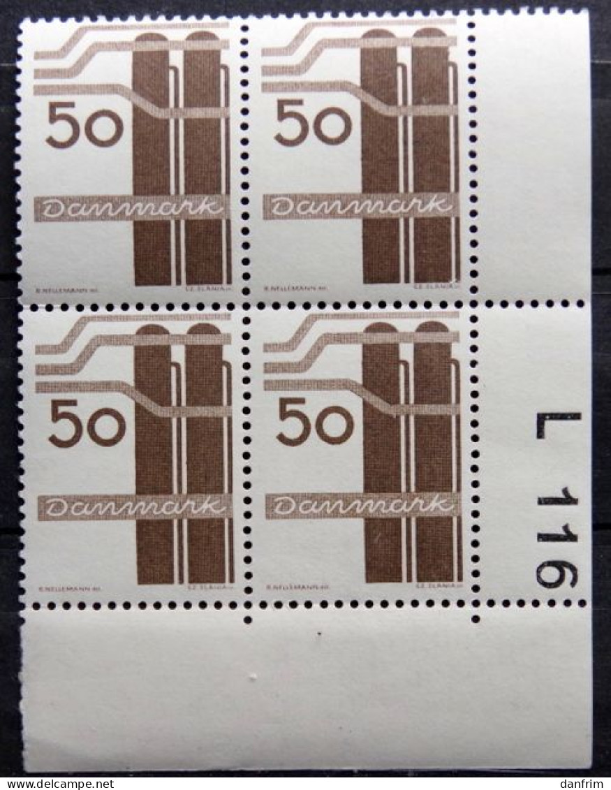 Denmark 1968 Danish Industrie MiNr.471  MNH (**)  (lot KS 1602) - Neufs