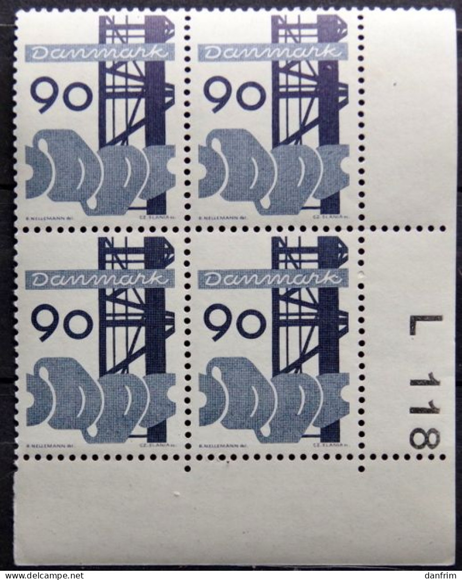 Denmark 1968 Danish Industrie MiNr.473  MNH (**)  (lot KS 1604) - Neufs