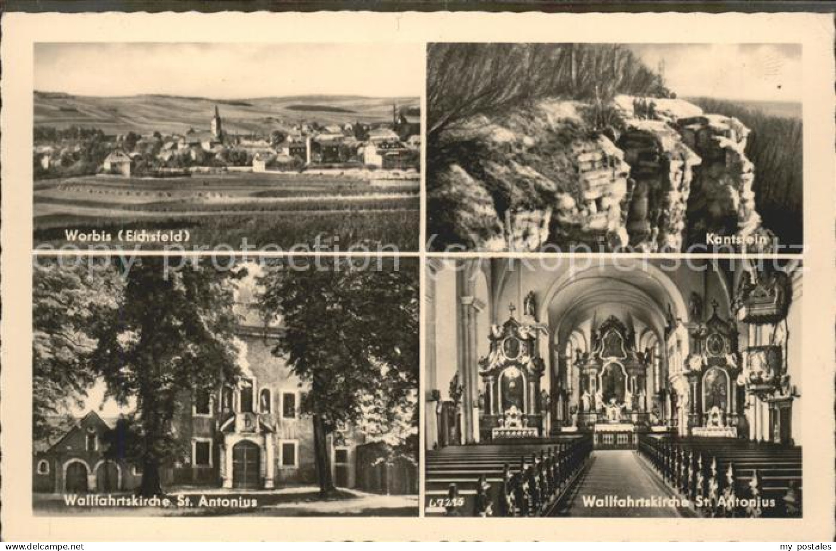 41537680 Worbis Wallfahrtskirche St. Antonius  Leinefelde-Worbis - Worbis