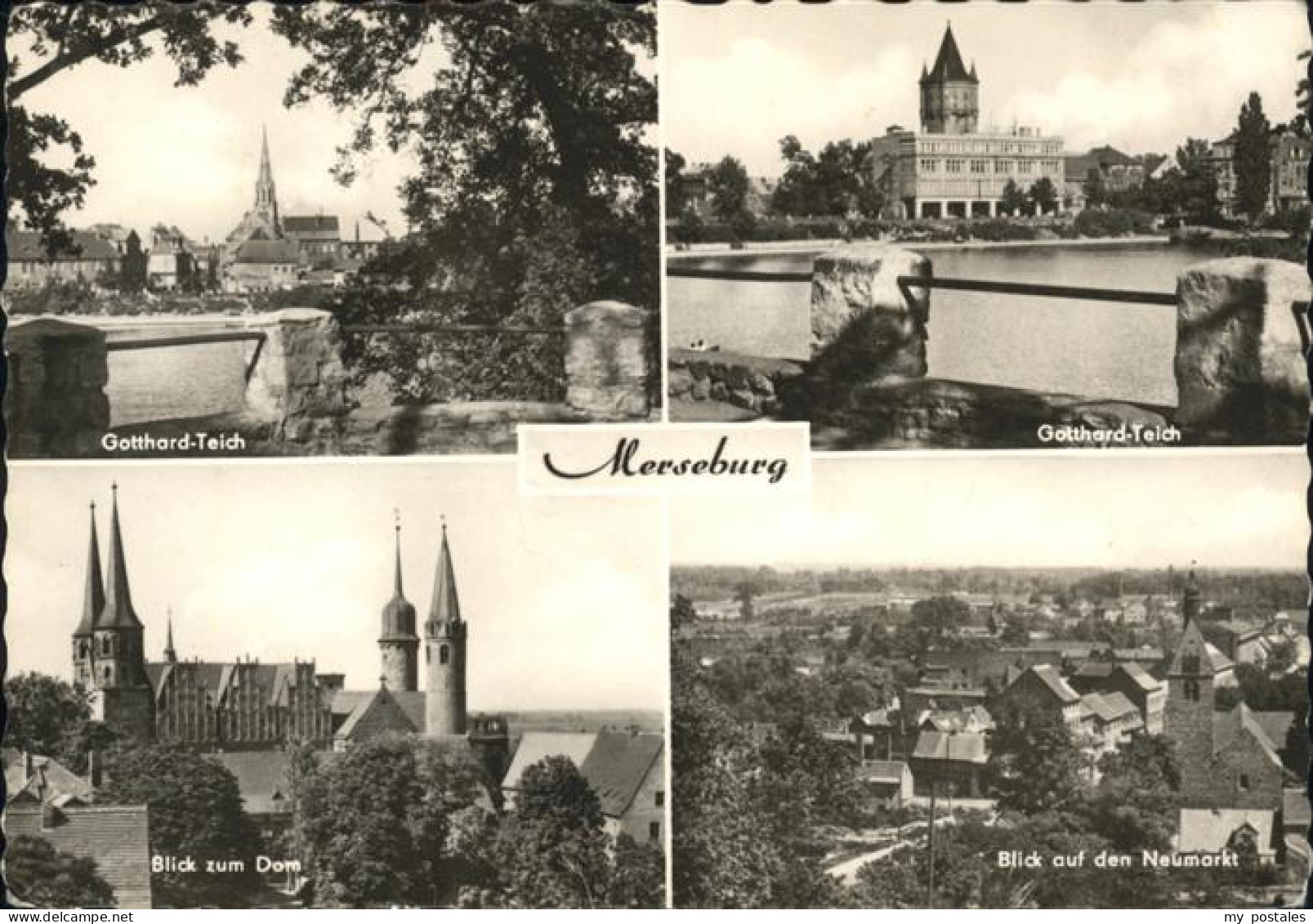 41535599 Merseburg Saale Gotthardteich Dom Neumarkt Merseburg - Merseburg