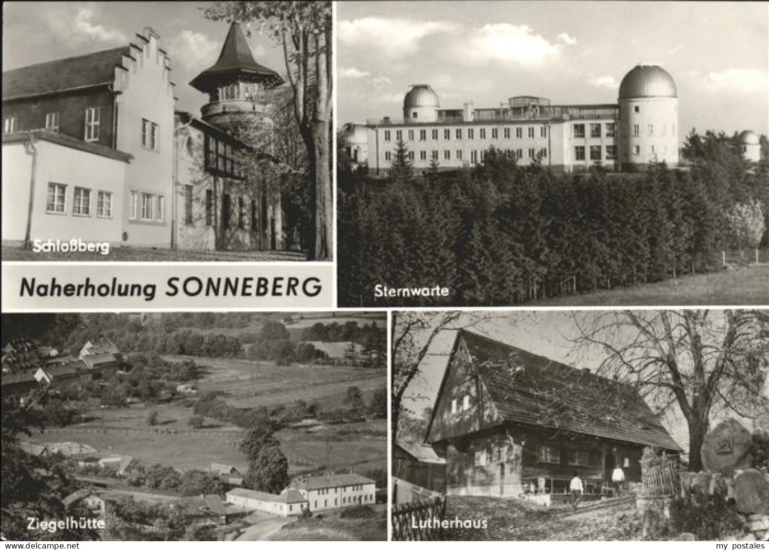 41535315 Sonneberg Thueringen Schlossberg Sternwarte Ziegelhuette Lutherhaus Wel - Sonneberg