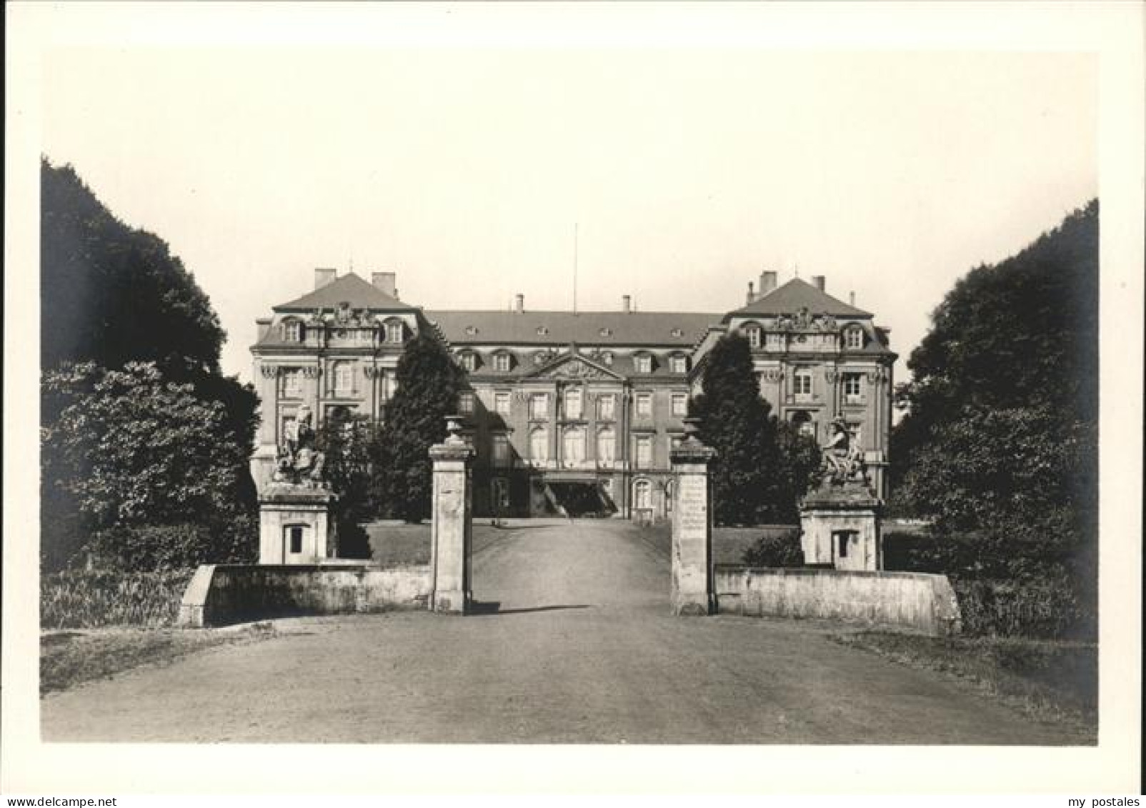 41535037 Bruehl Schloss Parkseite Bruehl - Brühl