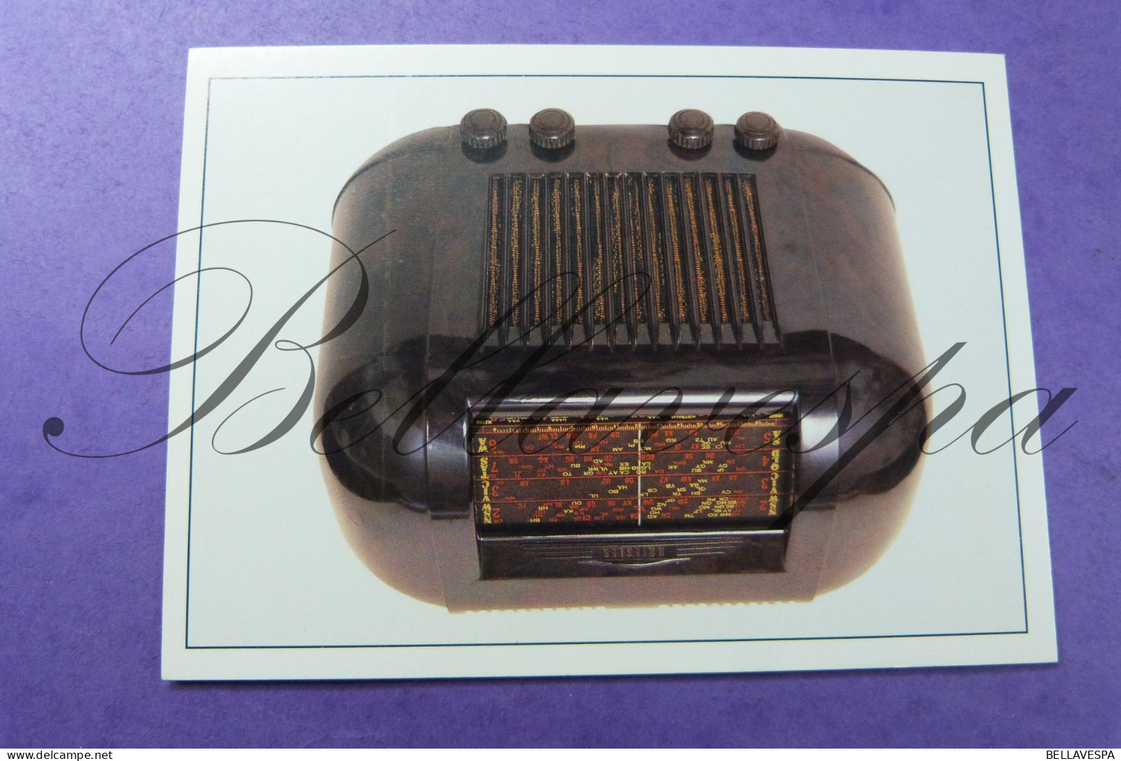 Old rare collectors " TUBE RADIO" Novelty Bakeliet & Fineer AM & LW  Radio - Lot x 28 carte postale moderne 1991-Kapel