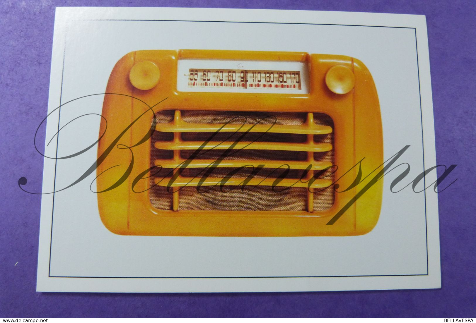 Old rare collectors " TUBE RADIO" Novelty Bakeliet & Fineer AM & LW  Radio - Lot x 28 carte postale moderne 1991-Kapel