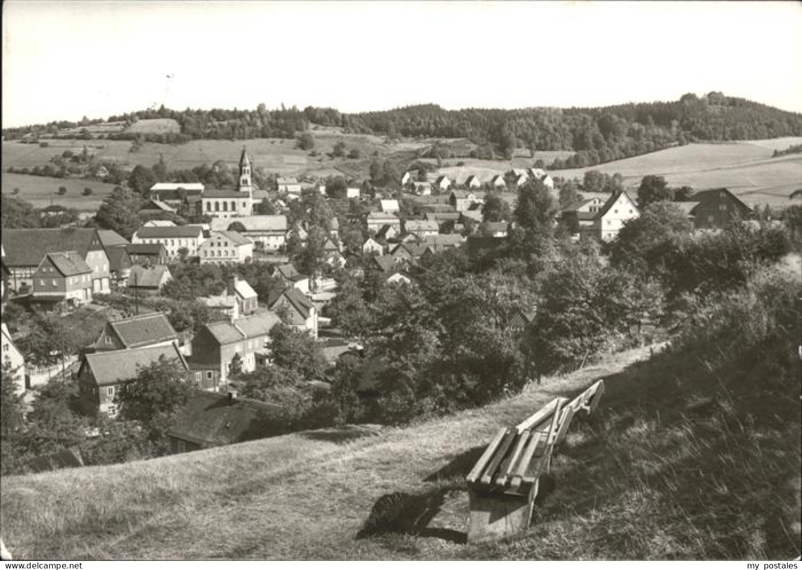 41534745 Saupsdorf Panorama Mit Wachberg Saupsdorf - Kirnitzschtal