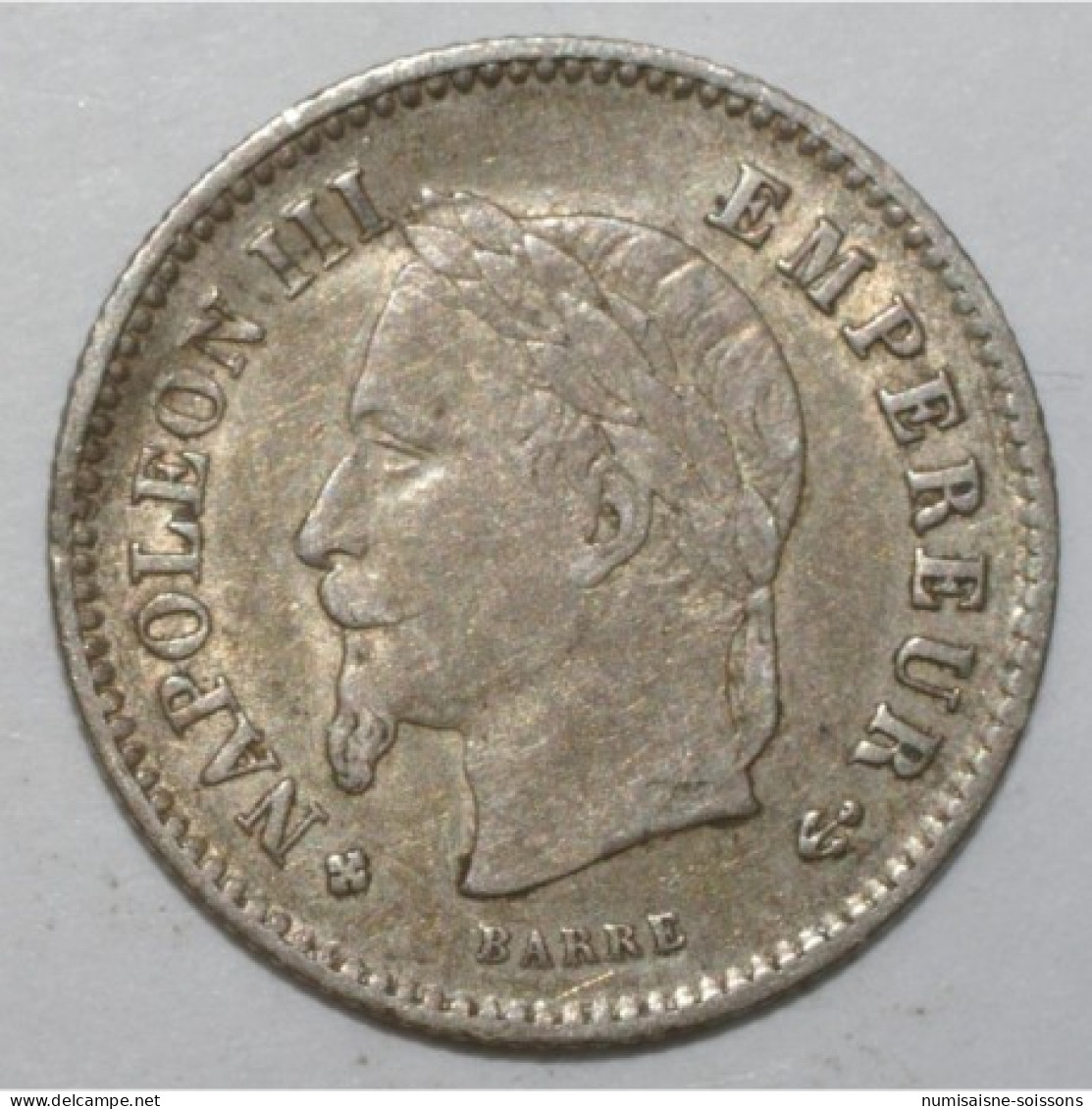 GADOURY 309 - 20 CENTIMES 1867 BB Strasbourg TYPE NAPOLEON III - KM 808 - TTB - Andere & Zonder Classificatie