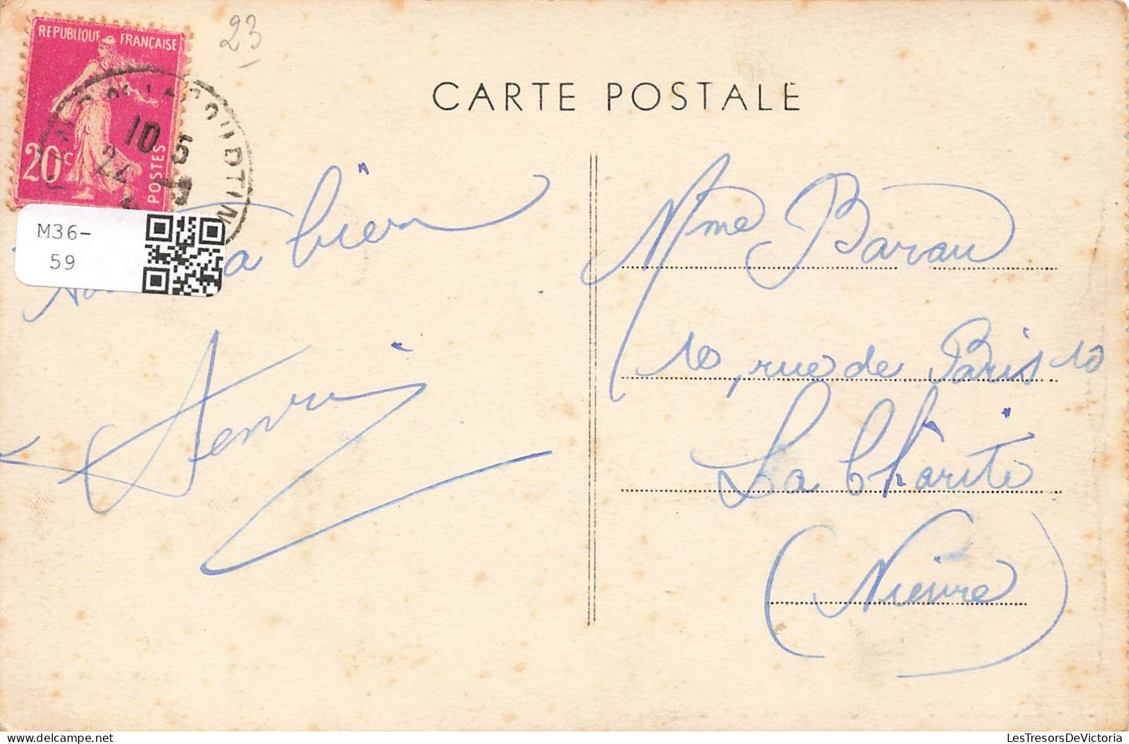 FRANCE - La Courtine (Creuse) - 1re Brigade - Carte Postale Ancienne - La Courtine