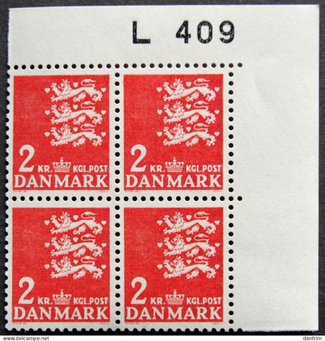 Denmark 1969    MiNr.290y    MNH (**)   (lot Ks 1616)     Catalogue Value:  AFA 10€ - Unused Stamps