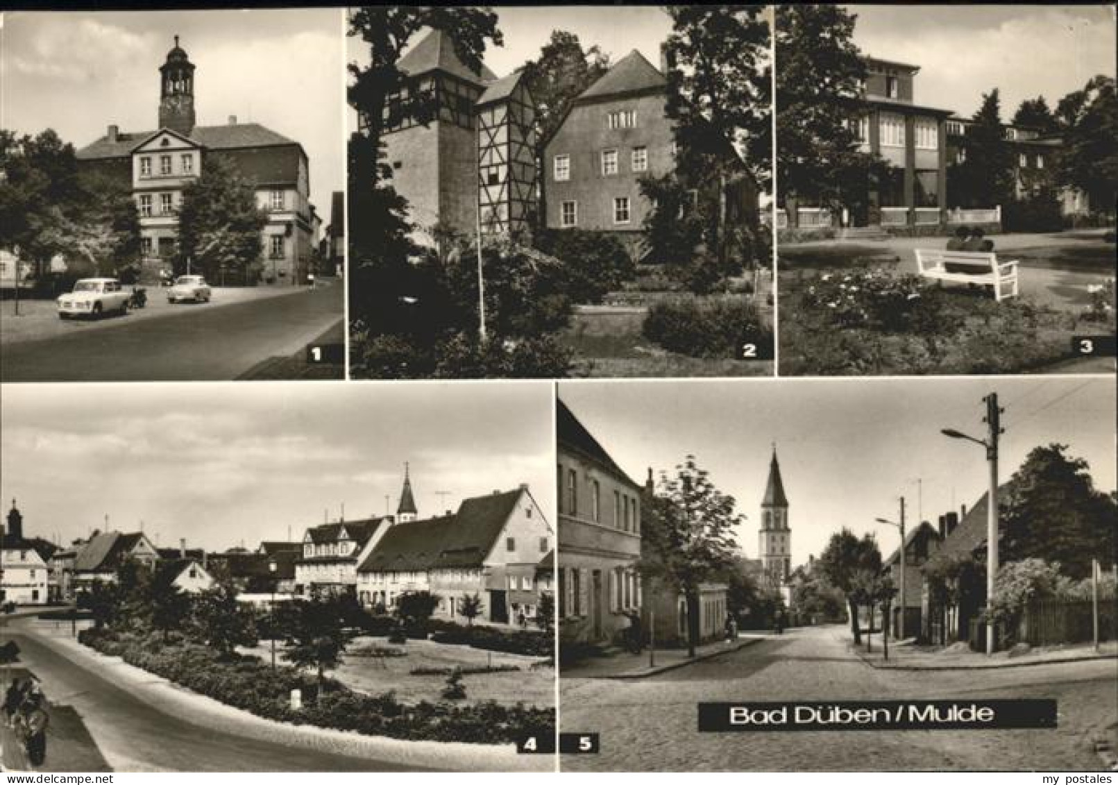 41534342 Bad Dueben Rathaus Burg Eisen Moorbad Platz Der Jugend Gustav Adolf Str - Bad Dueben