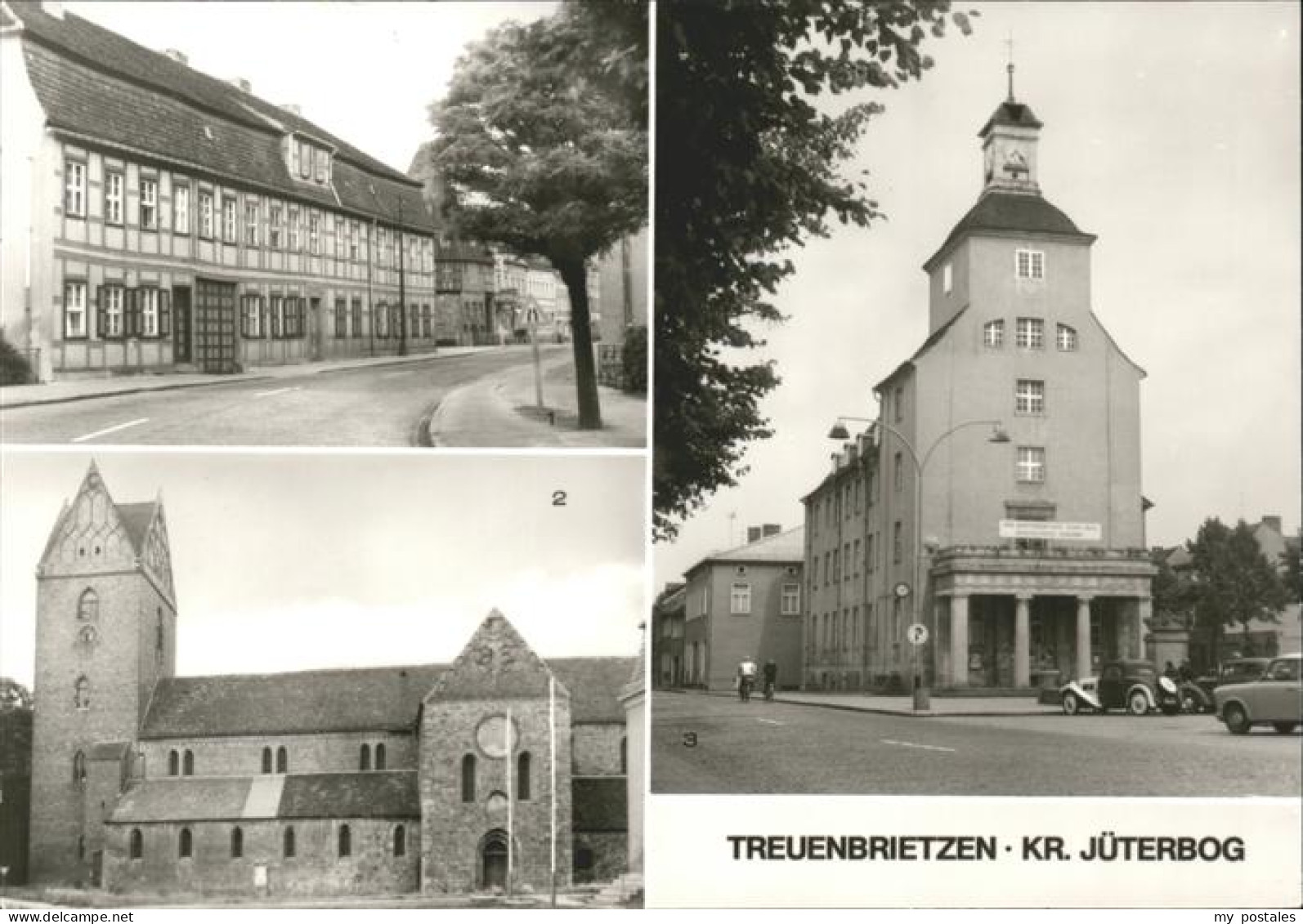 41534285 Treuenbrietzen Gross Strasse Marienkirche Rathaus Treuenbrietzen - Treuenbrietzen