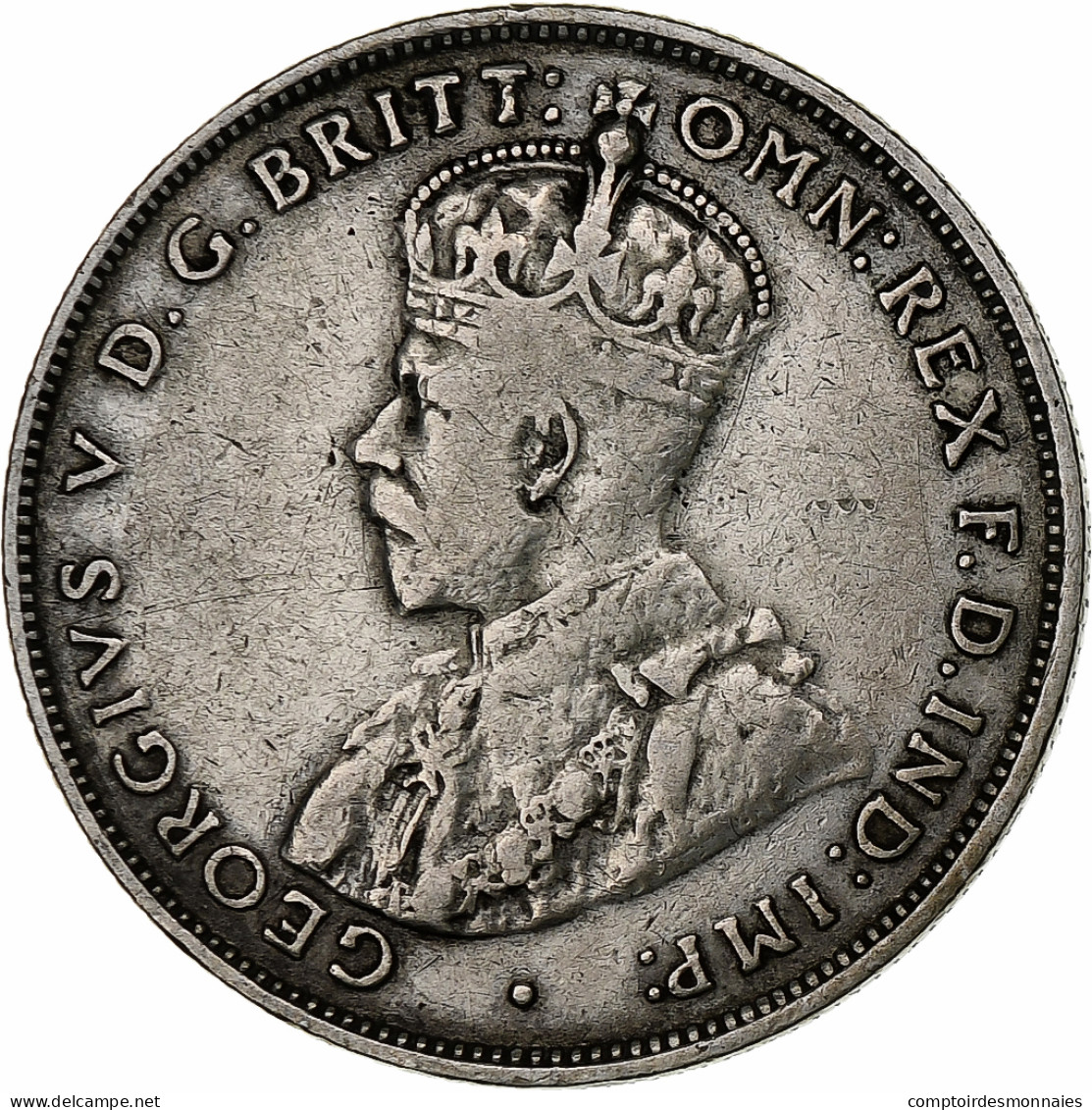 Australie, George V, Florin, 1936, Melbourne, Argent, TTB, KM:27 - Florin