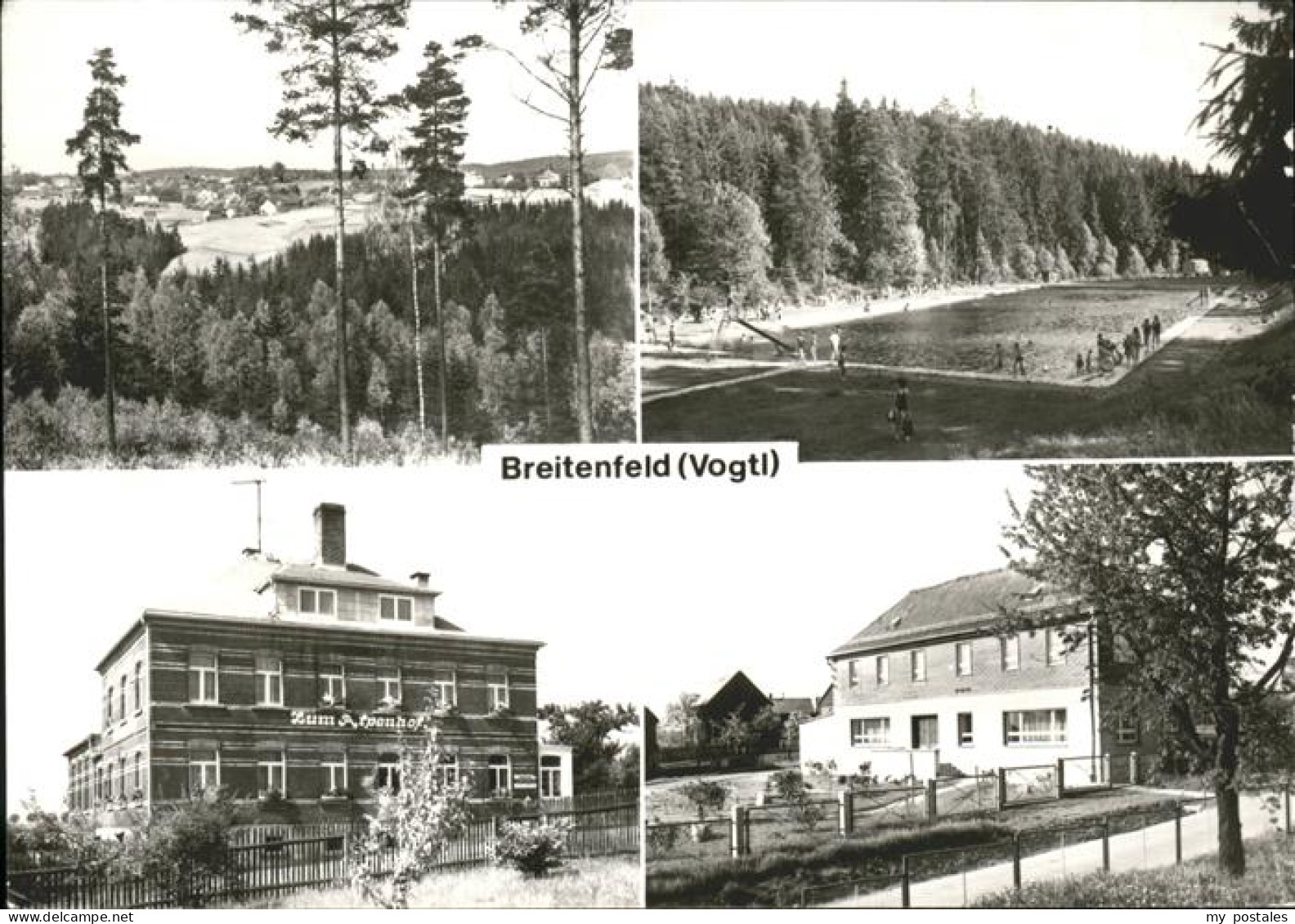 41533145 Breitenfeld Vogtland Sommerfrische Waldschwimmbad Hotel Zum Alpenhof Ma - Markneukirchen