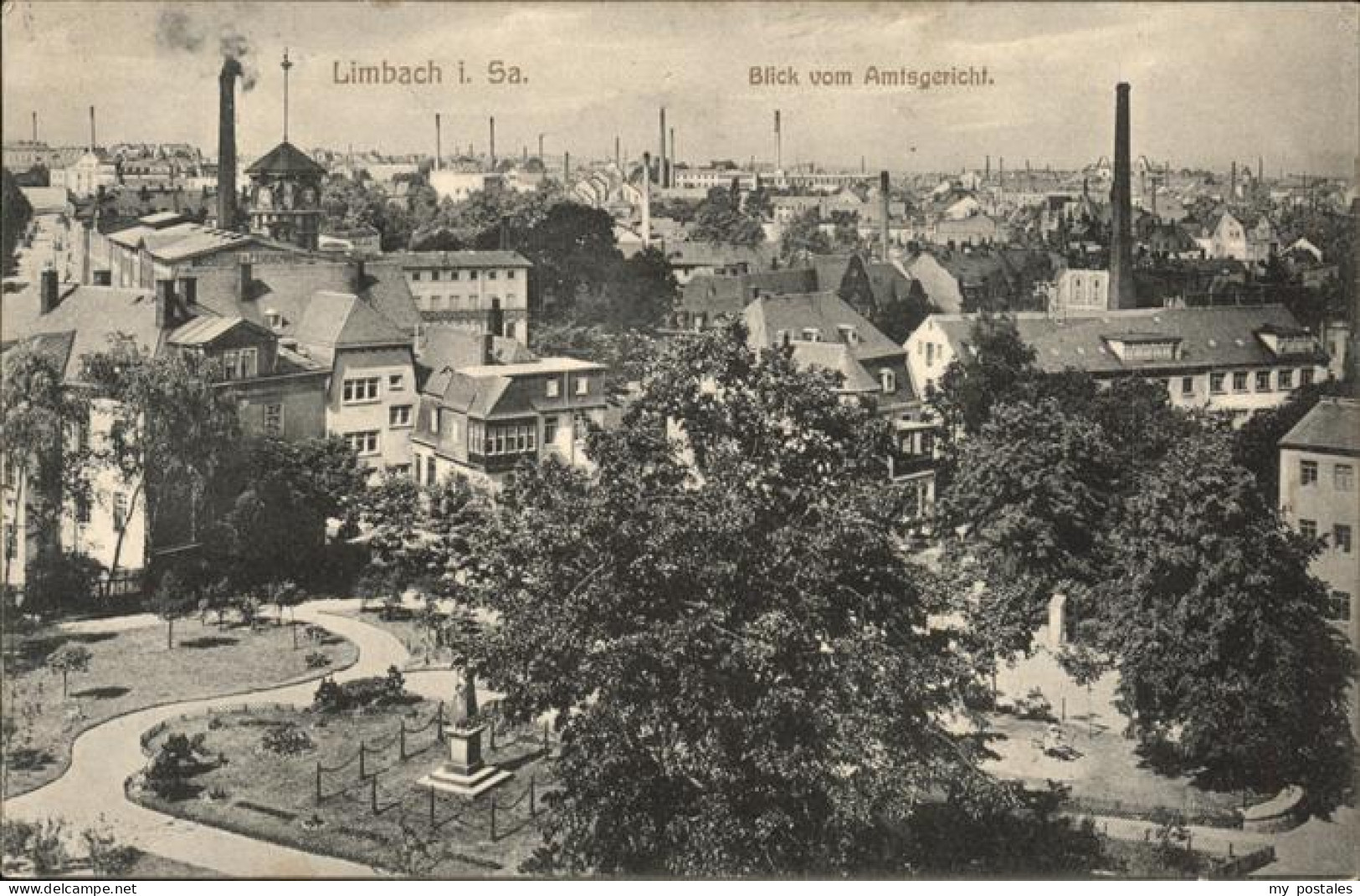 41532820 Limbach-Oberfrohna Blick Vom Amtsgericht Limbach-Oberfrohna - Limbach-Oberfrohna