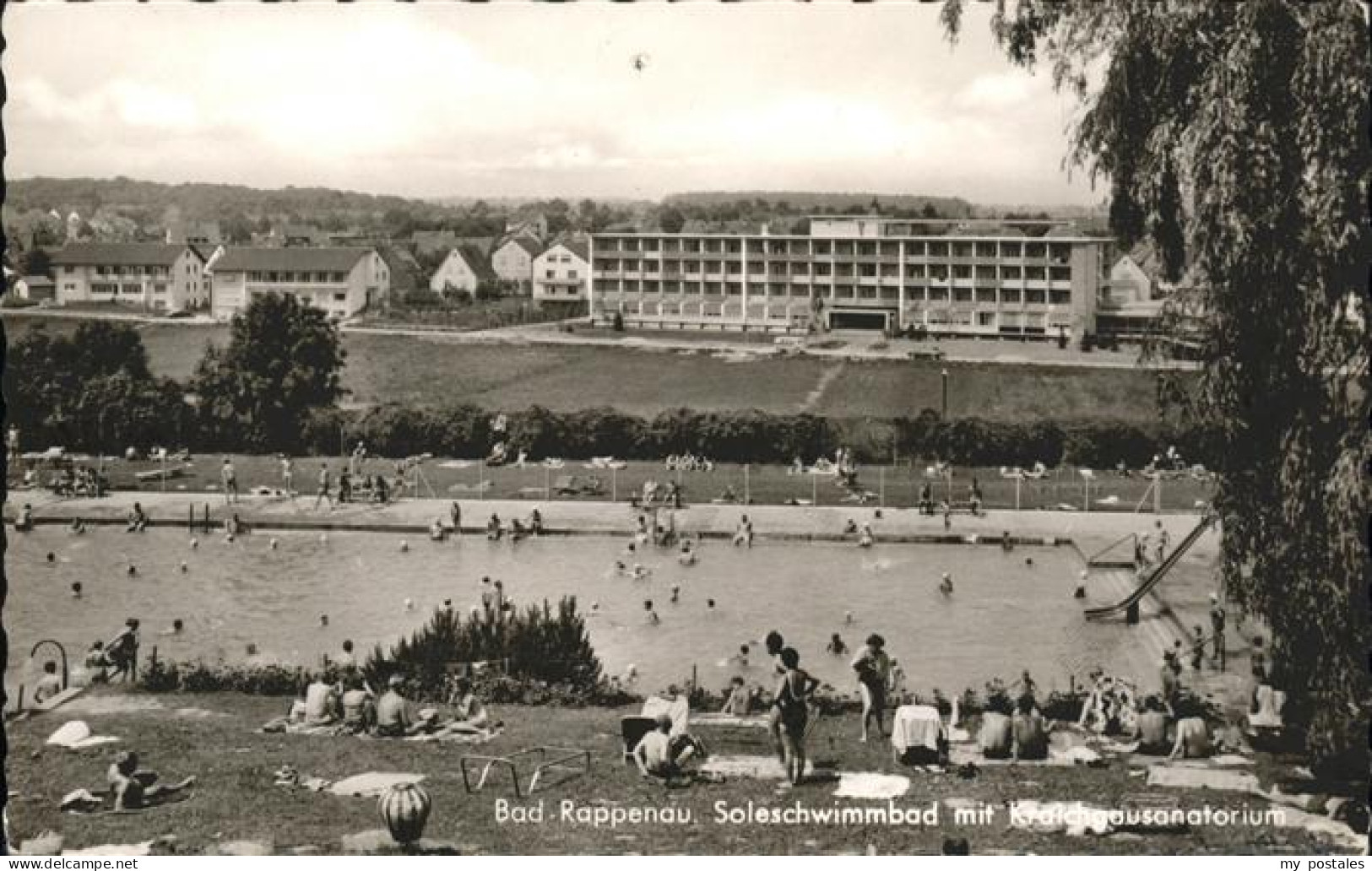 41532799 Bad Rappenau Soleschwimmbad Mit Kraichgausanatorium Kurort Bad Rappenau - Bad Rappenau