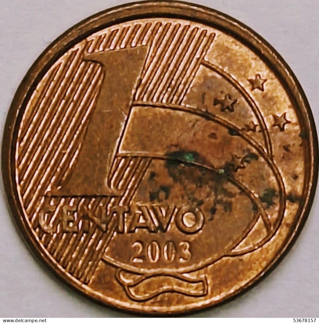 Brazil - Centavo 2003, KM# 647 (#3264) - Brésil