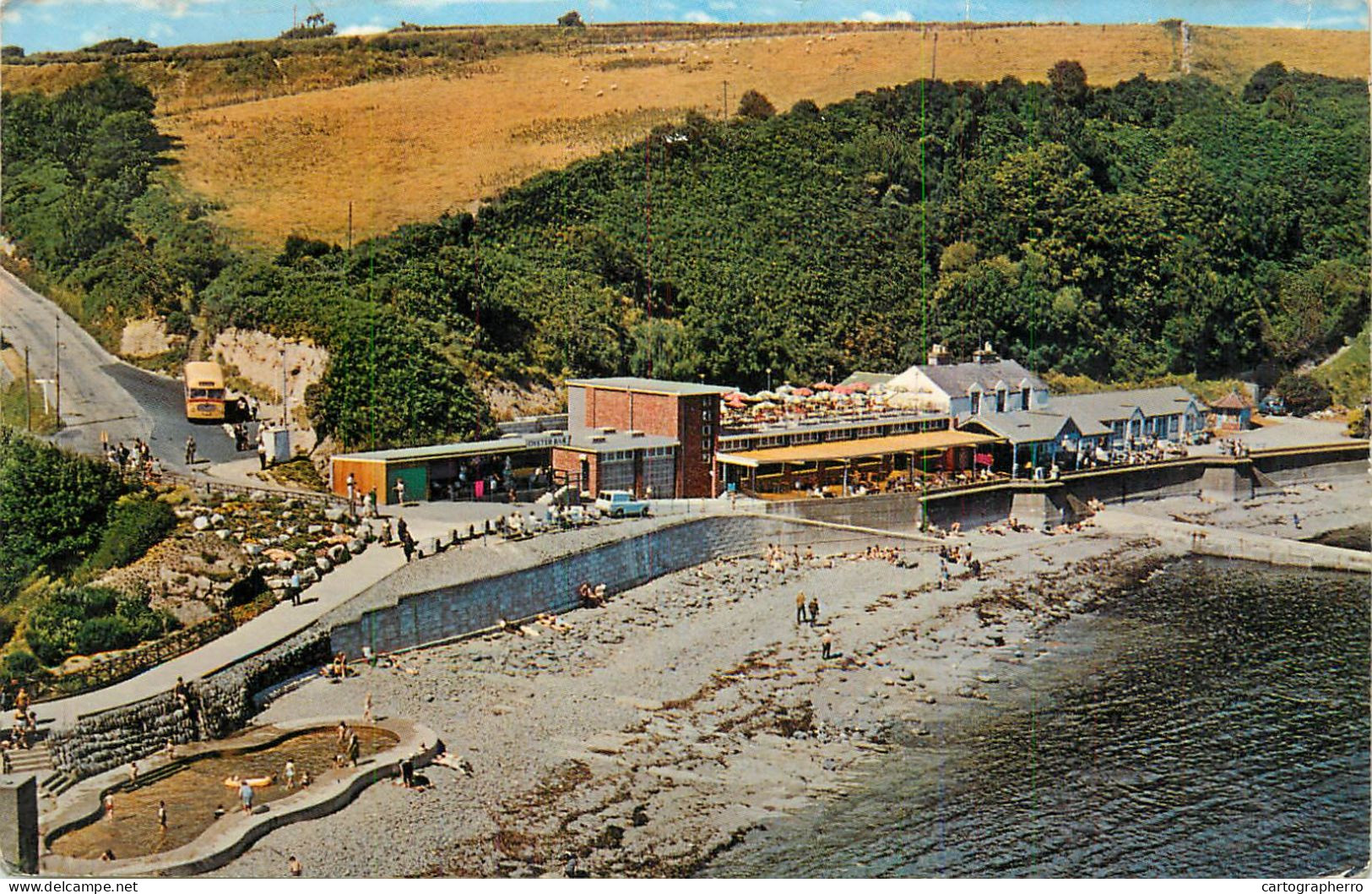 United Kingdom Isle Of Man Port Soderick Aerial Coast - Isola Di Man (dell'uomo)