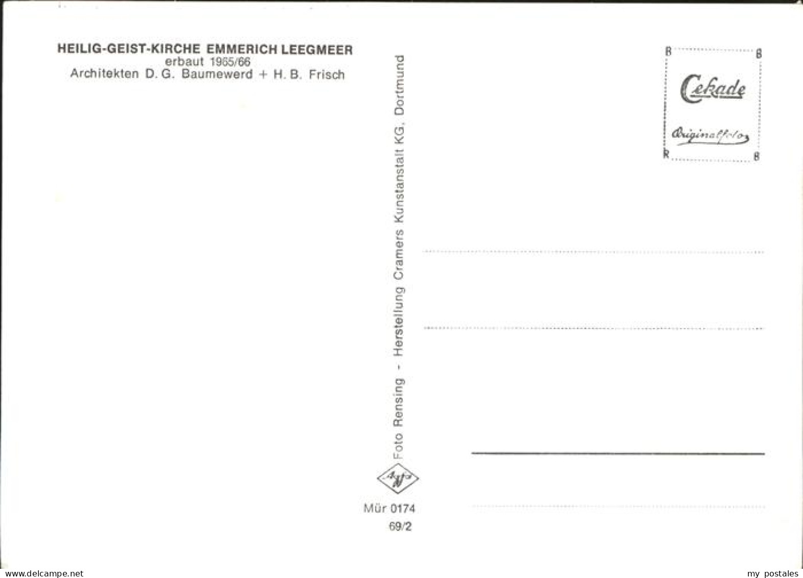 41532297 Emmerich Rhein Heilig-Geist-Kriche Leegmeer Emmerich - Emmerich