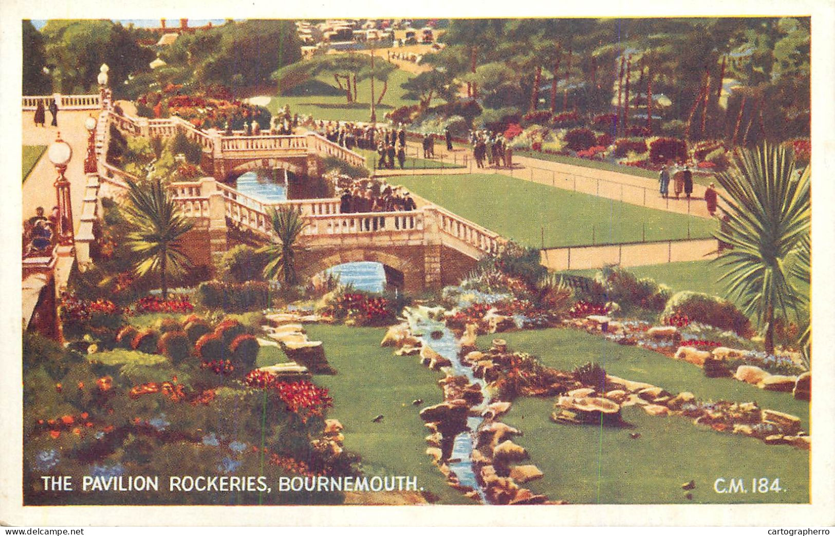 United Kingdom England Bournemouth The Pavilion Rockeries - Bournemouth (ab 1972)