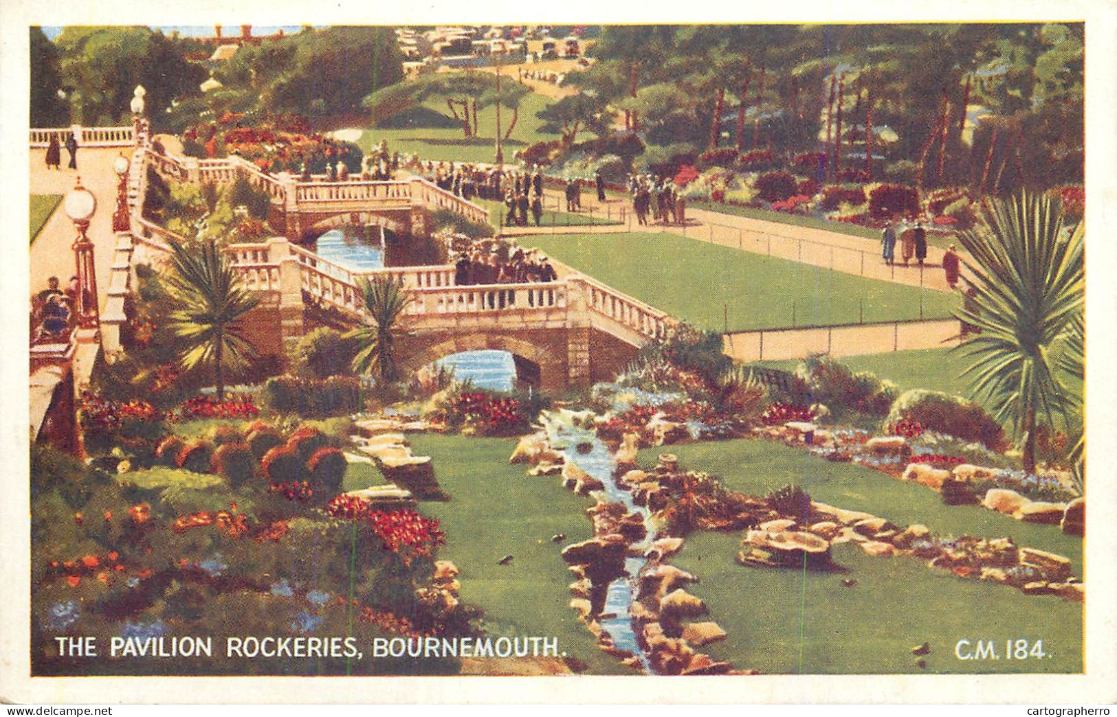 United Kingdom England Bournemouth The Pavilion Rockeries - Bournemouth (a Partire Dal 1972)