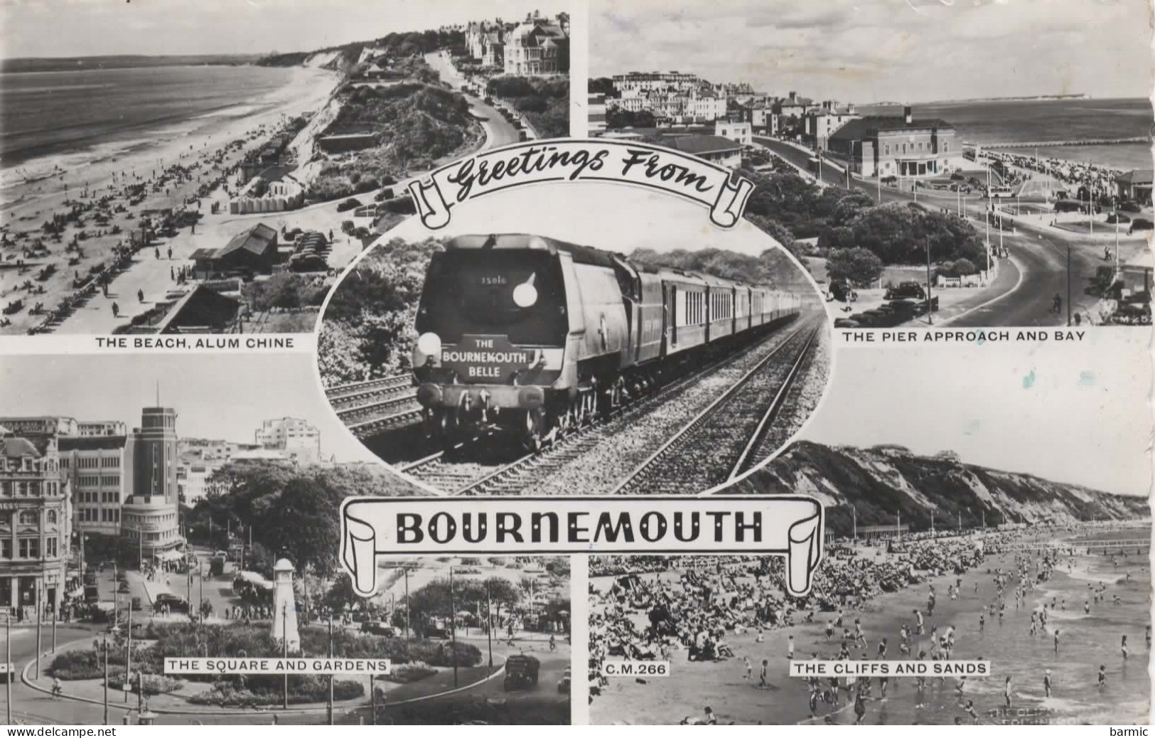 BOURNEMOUTH, MULTIVUE, THE BEACH ALUM CHINE, THE SQUARE AND GARDENS, THE PIER APPROACH AND BAY  REF 14171 - Bournemouth (from 1972)
