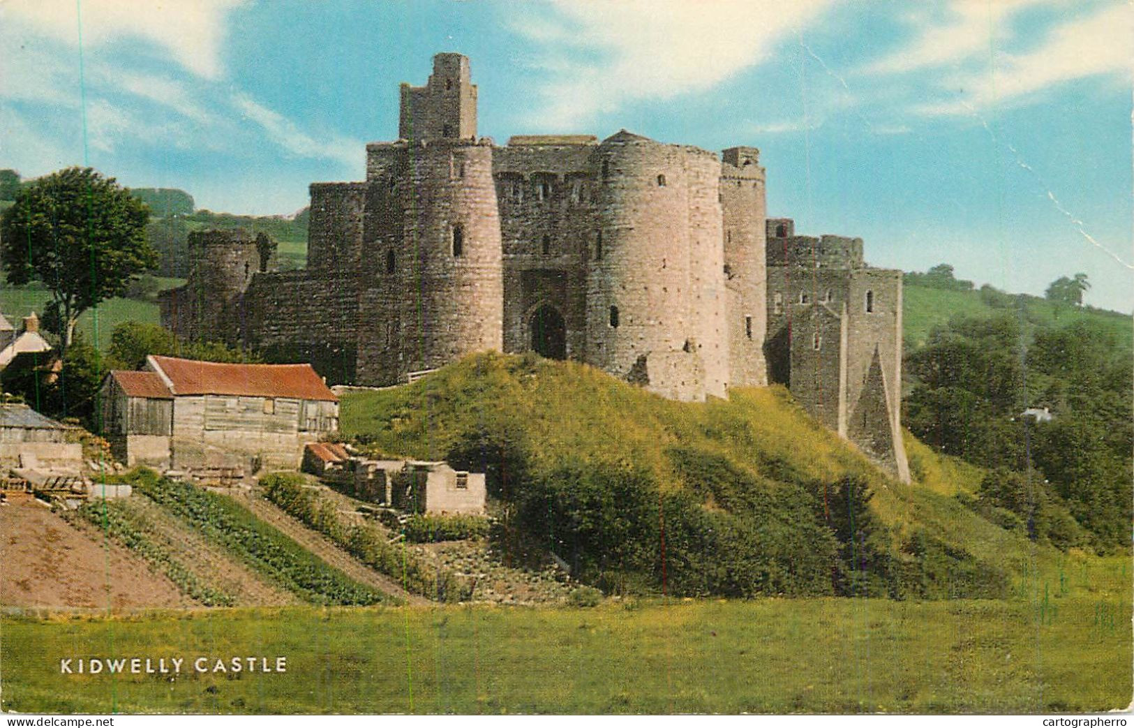 United Kingdom Wales Kidwelly Castle - Carmarthenshire