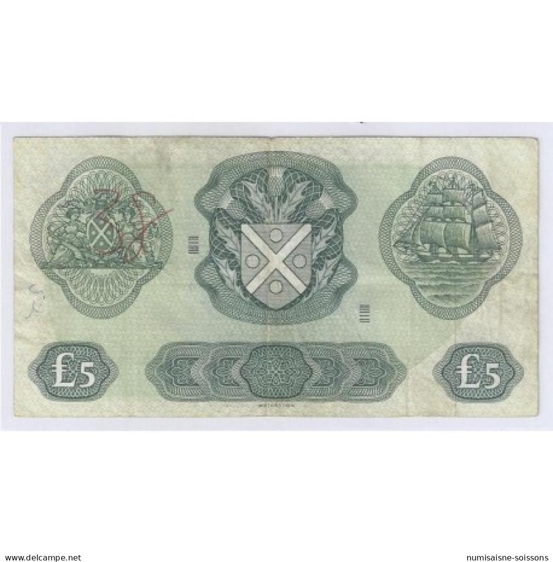 ECOSSE - PICK 110 - 5 POUNDS - 01/09/1968 - TTB - 20 Pounds