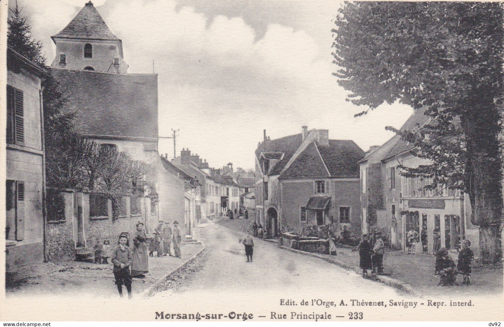 ESSONNE MORSANG SUR ORGE RUE PRINCIPALE - Morsang Sur Orge