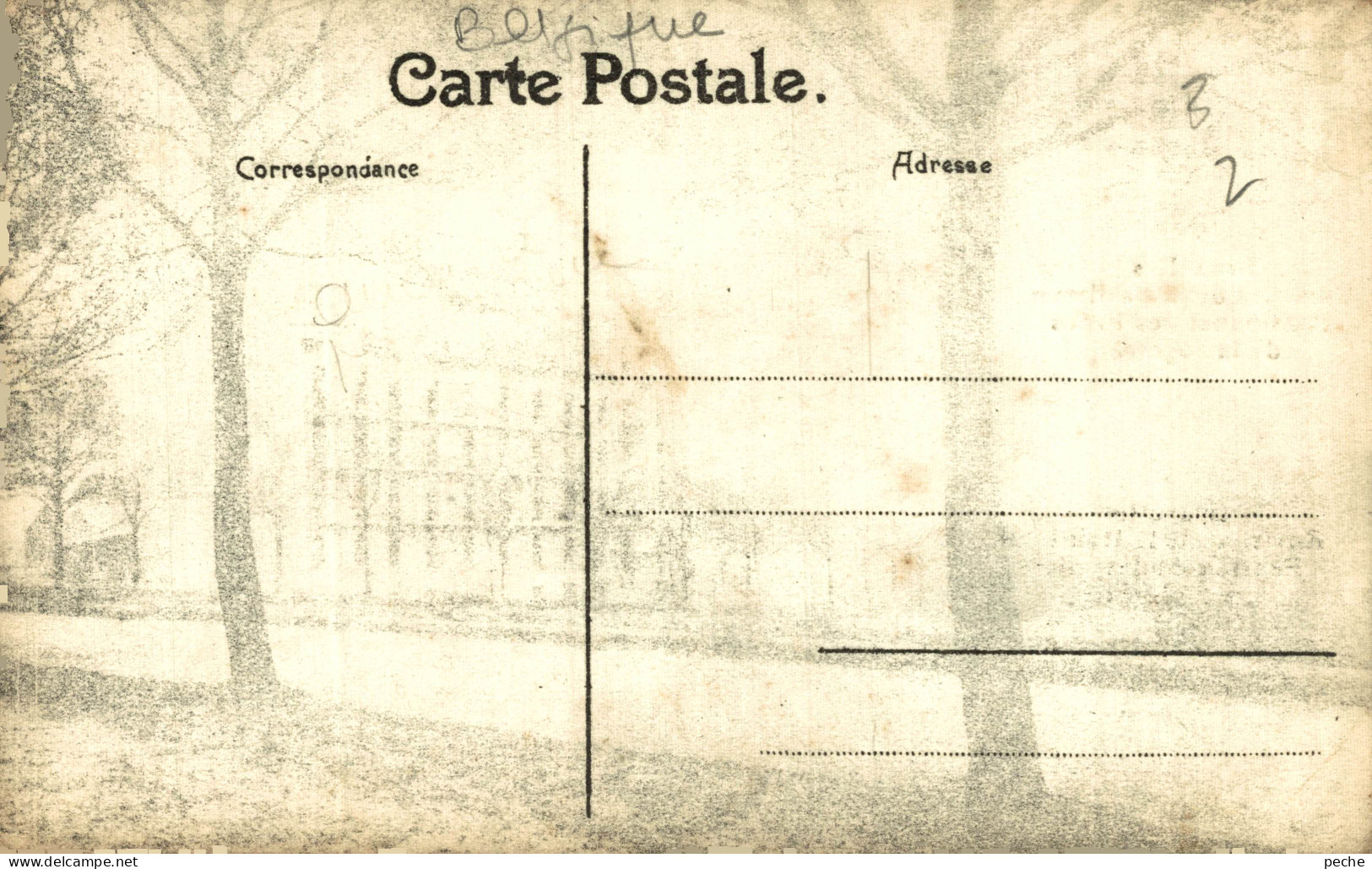 N°110251 -cpa Bruxelles -pensionnat Des Filles De La Sagesse- - Enseignement, Ecoles Et Universités