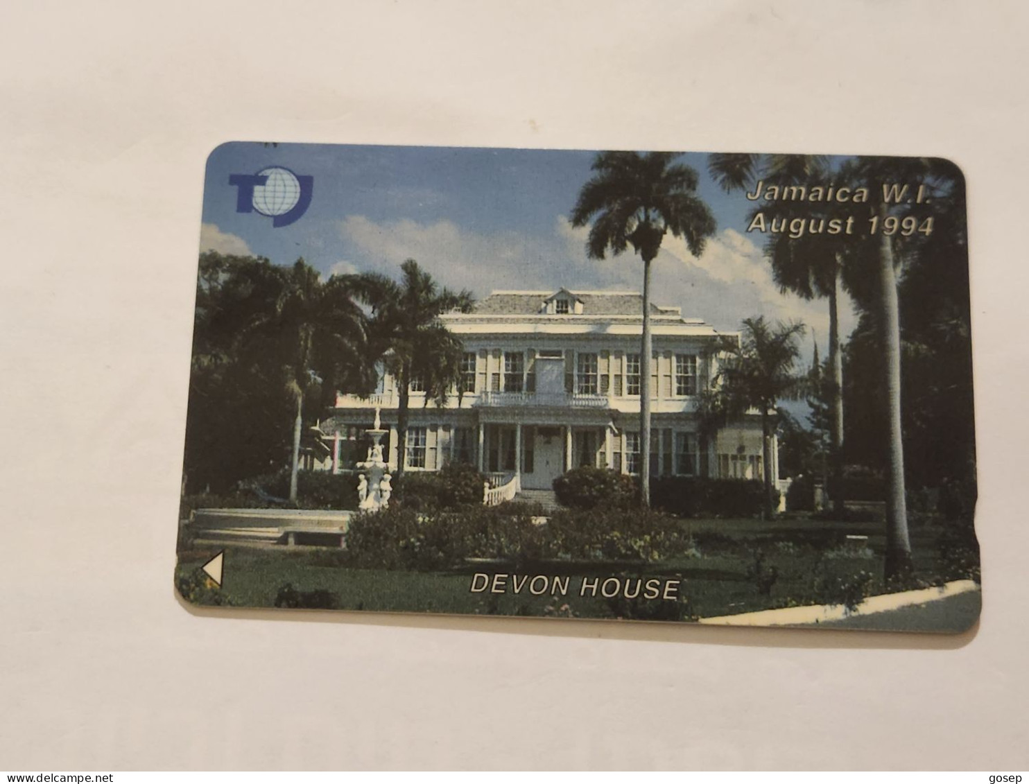 JAMAICA-(23JAMA -JAM-23A)-Devon House -August '94-(38)-(63JAMA117338)-(J$20)-used Card+1card Prepiad - Jamaïque