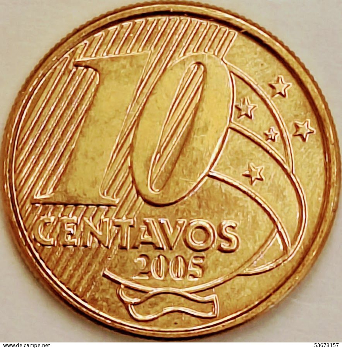 Brazil - 10 Centavos 2005, KM# 649.2 (#3267) - Brésil