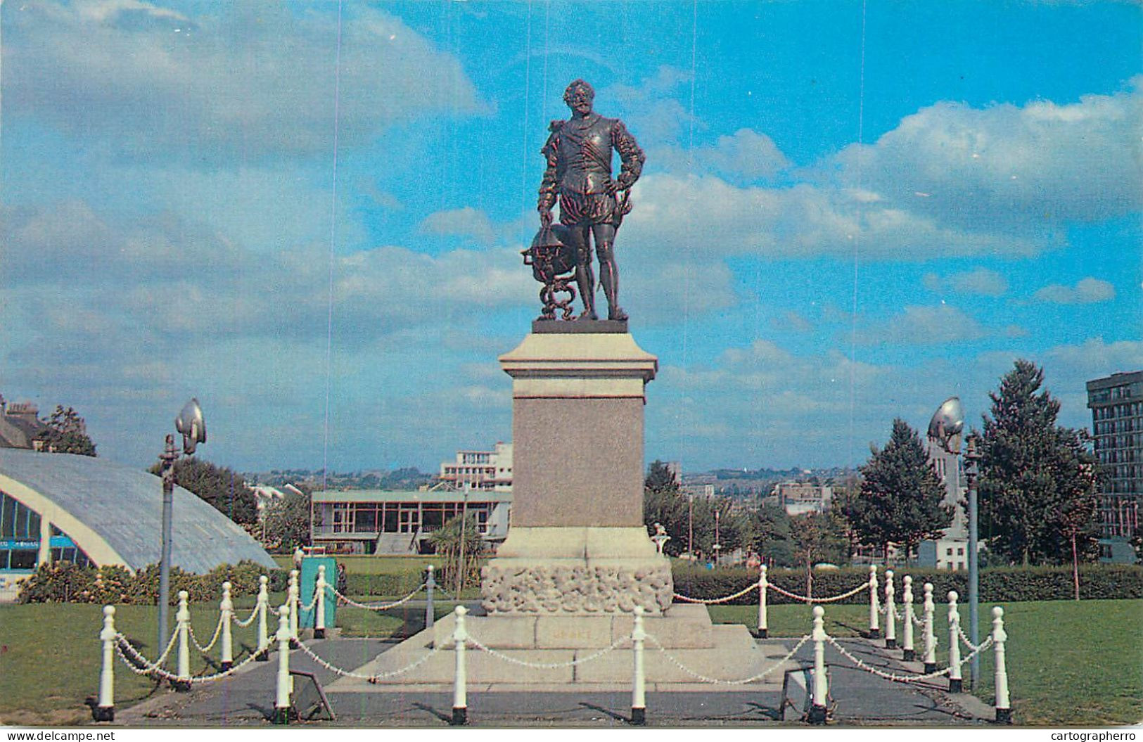 United Kingdom England Plymouth The Statue Of Sir Francis Drake - Plymouth
