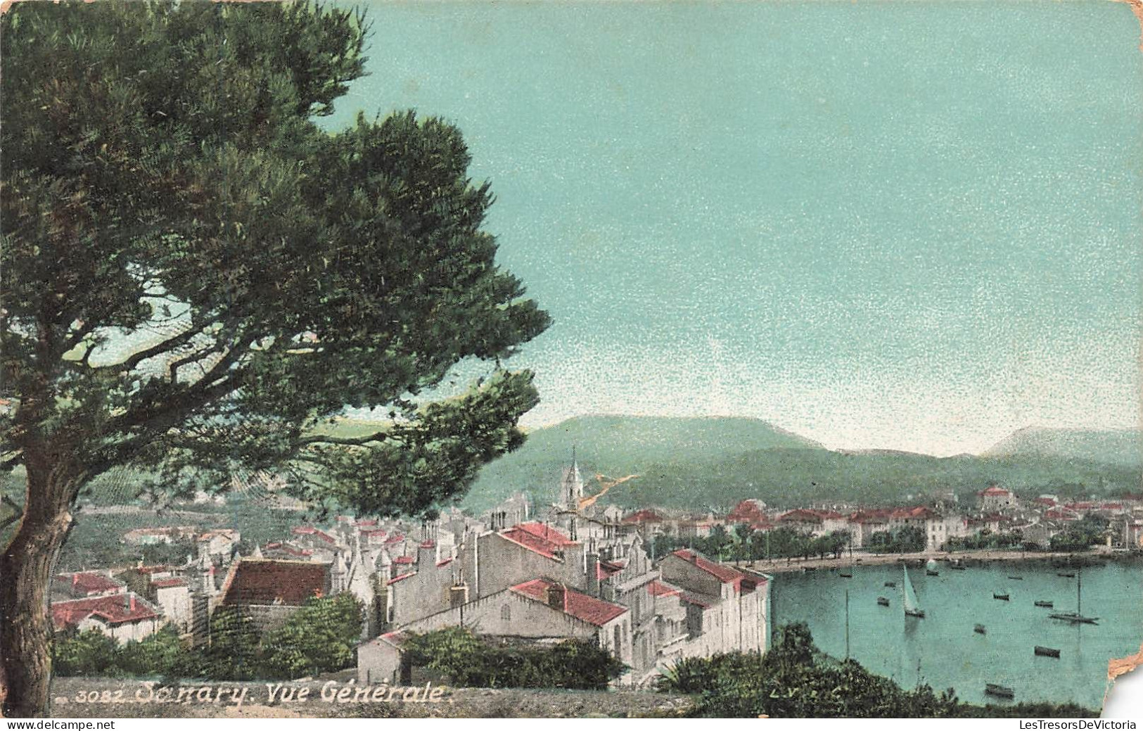 FRANCE - Sanary - Vue Générale - Colorisé - Carte Postale Ancienne - Sanary-sur-Mer