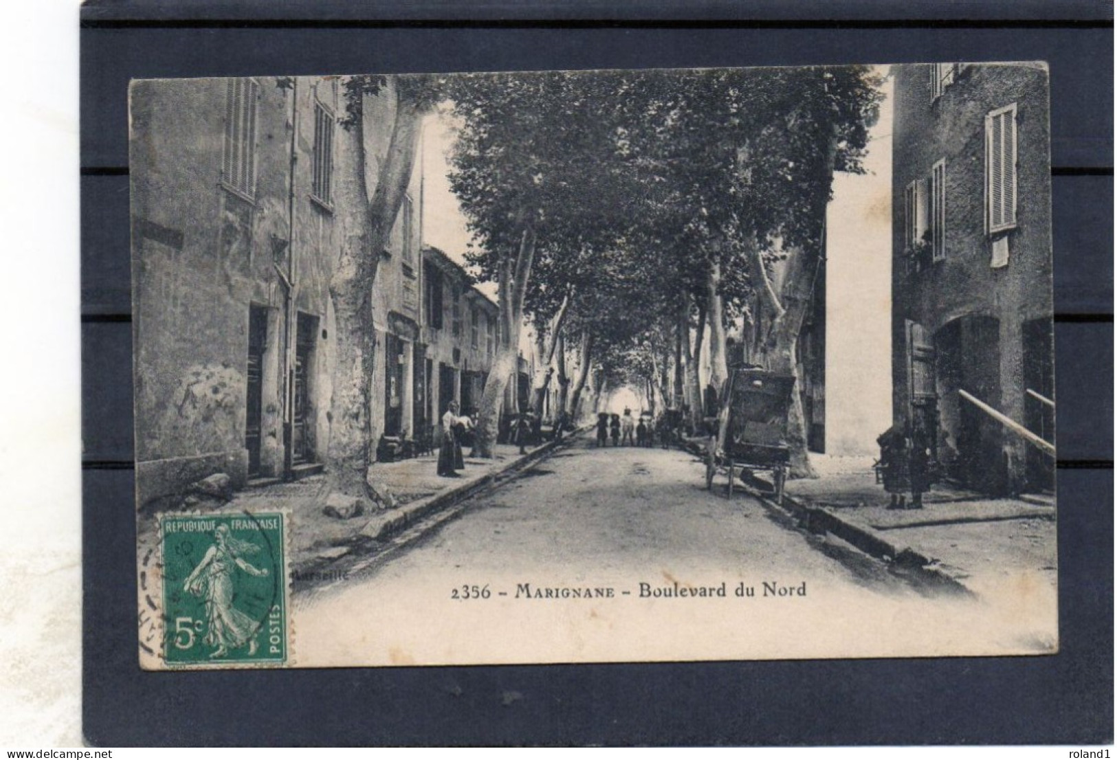 Marignane - Boulevard Du Nord.( édit. Ruat ). - Marignane