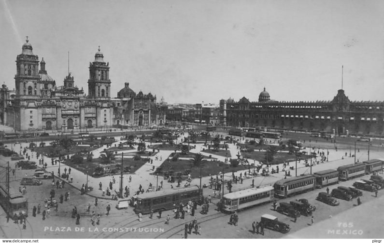 MEX 01 01 - MEXICO - PLAZA DE LA CONSTITUCION - Mexique