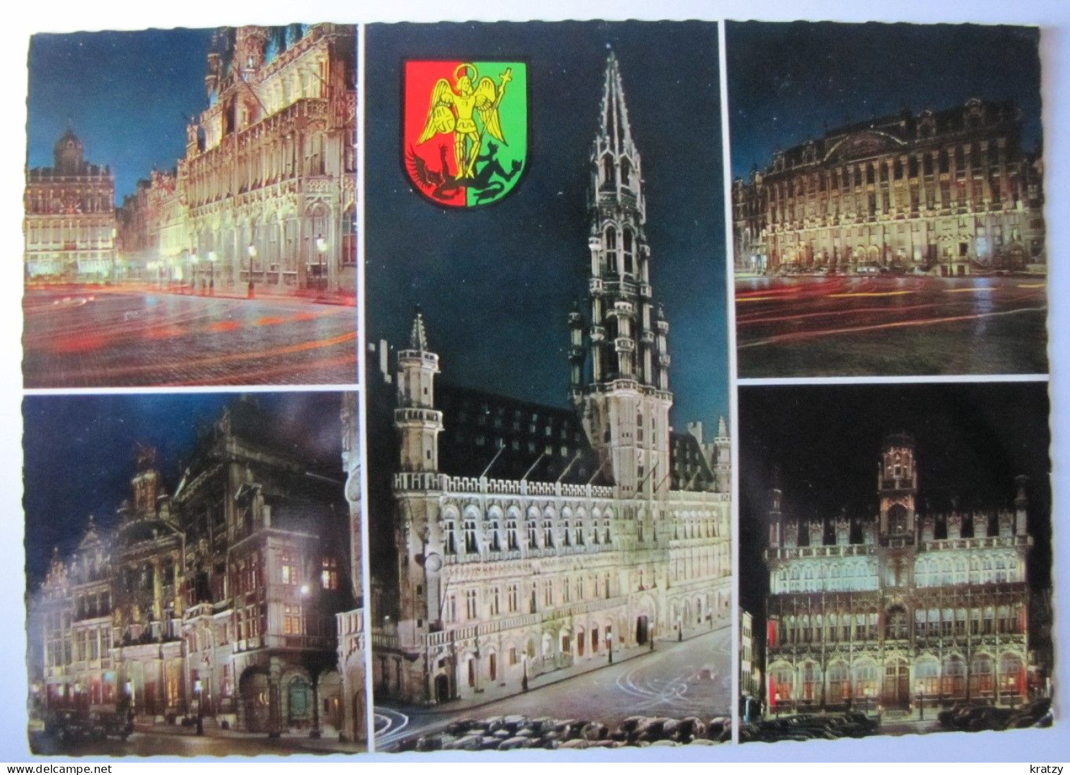 BELGIQUE - BRUXELLES - Vues - Mehransichten, Panoramakarten