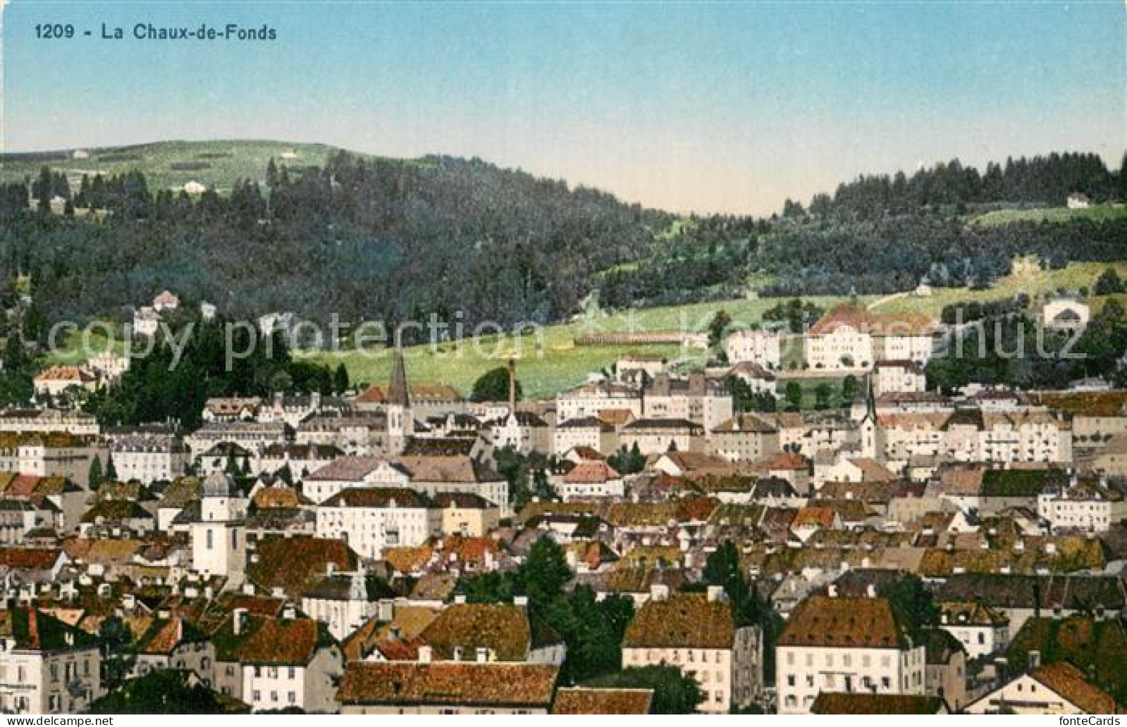 13758617 La Chaux-de-Fonds NE Panorama  - Autres & Non Classés