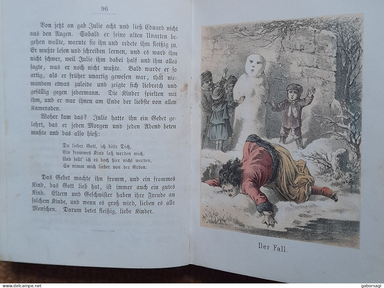 Hundertundfünfzig Moralische Erzählungen für Kleine Kinder  von Franz Hoffmann cca. 1900