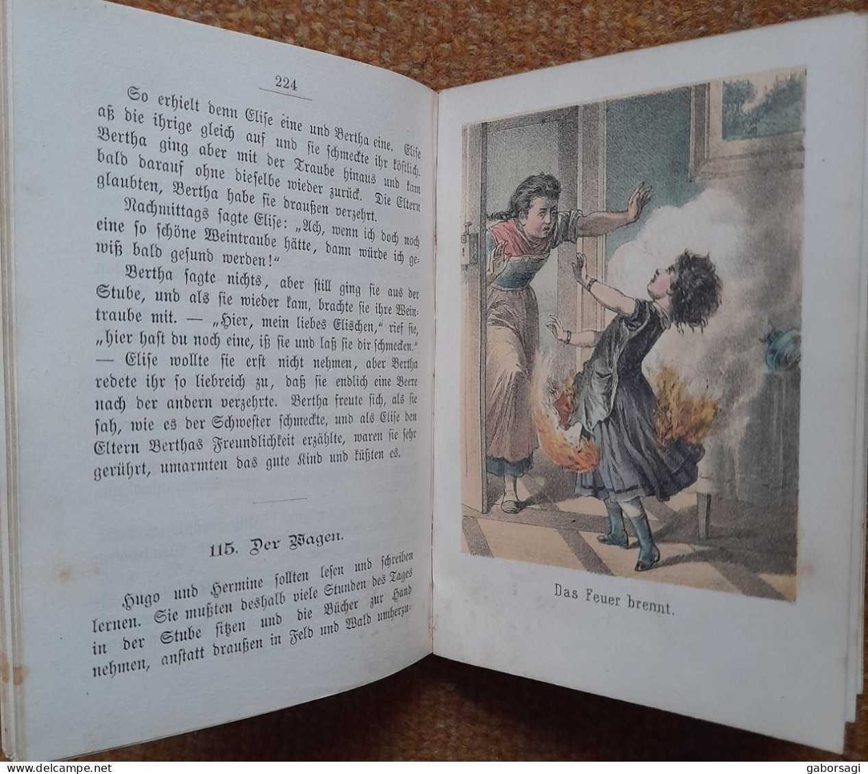 Hundertundfünfzig Moralische Erzählungen für Kleine Kinder  von Franz Hoffmann cca. 1900