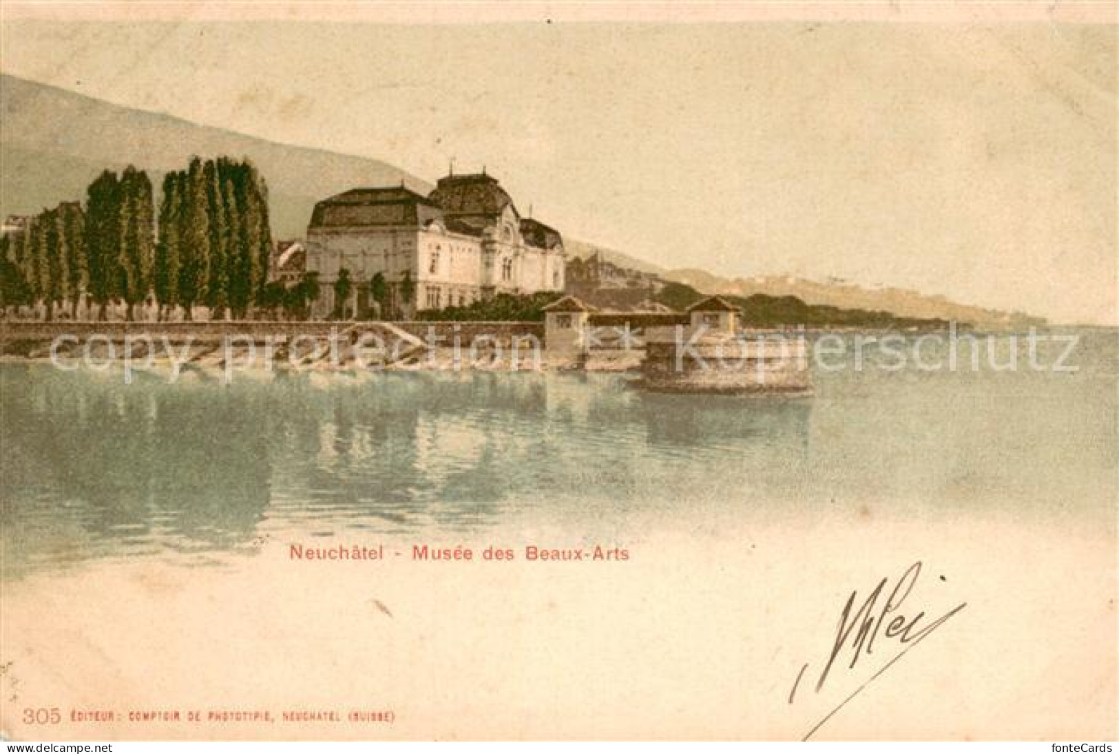 13738547 Neuchatel NE Musee Des Beaux Arts Neuchatel NE - Autres & Non Classés